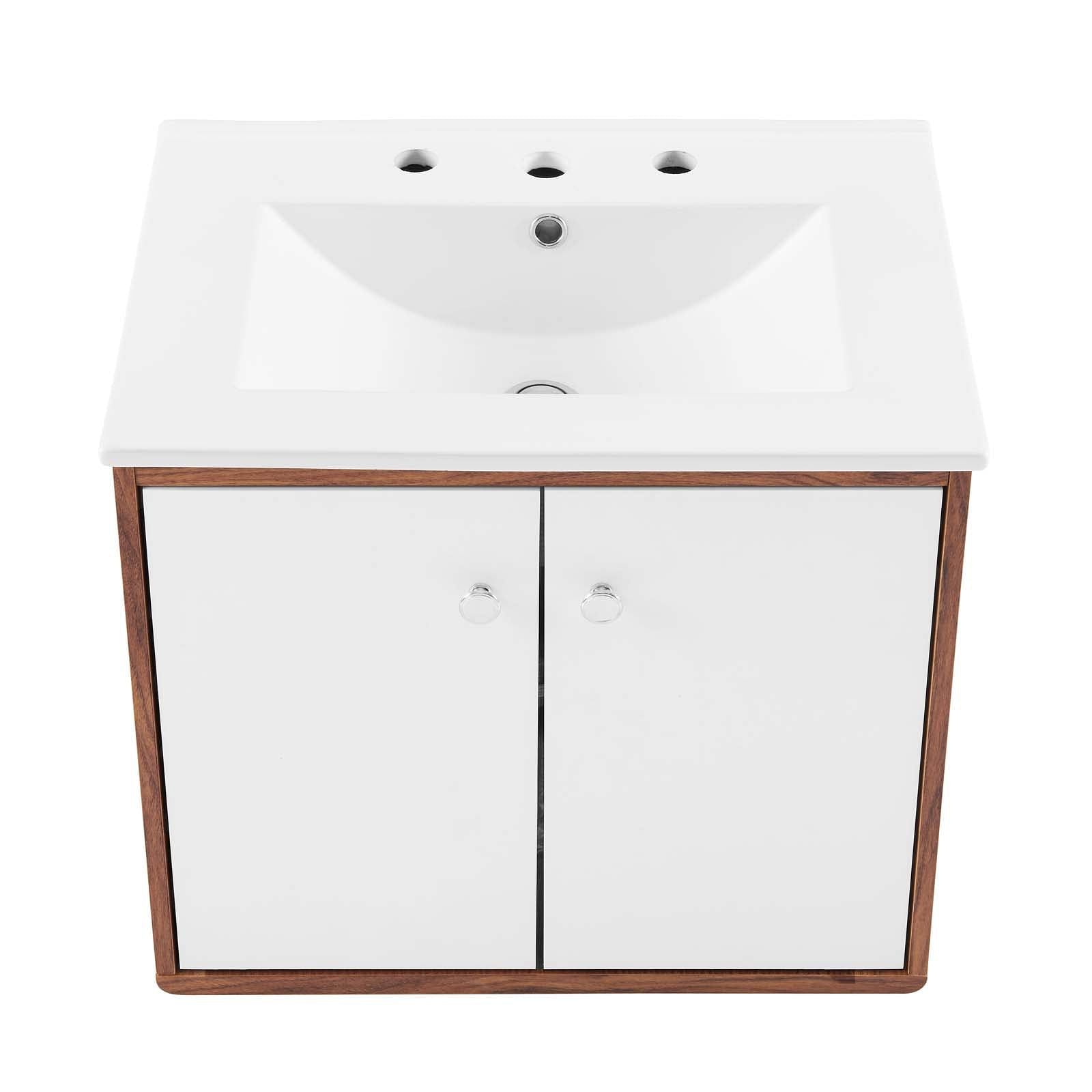 Transmit 24" 	Wall-Mount Bathroom Vanity