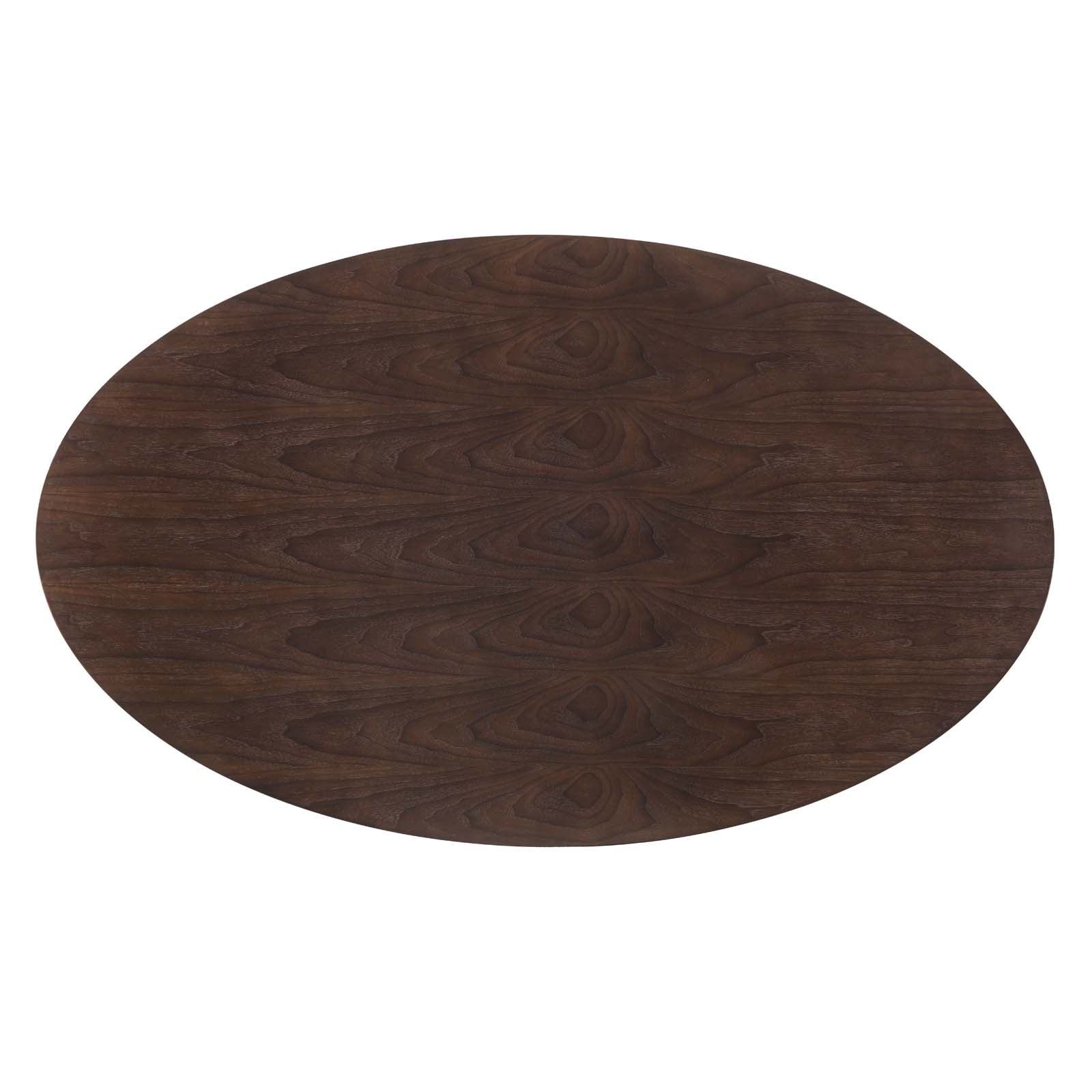 Lippa 78" Wood Oval Dining Table