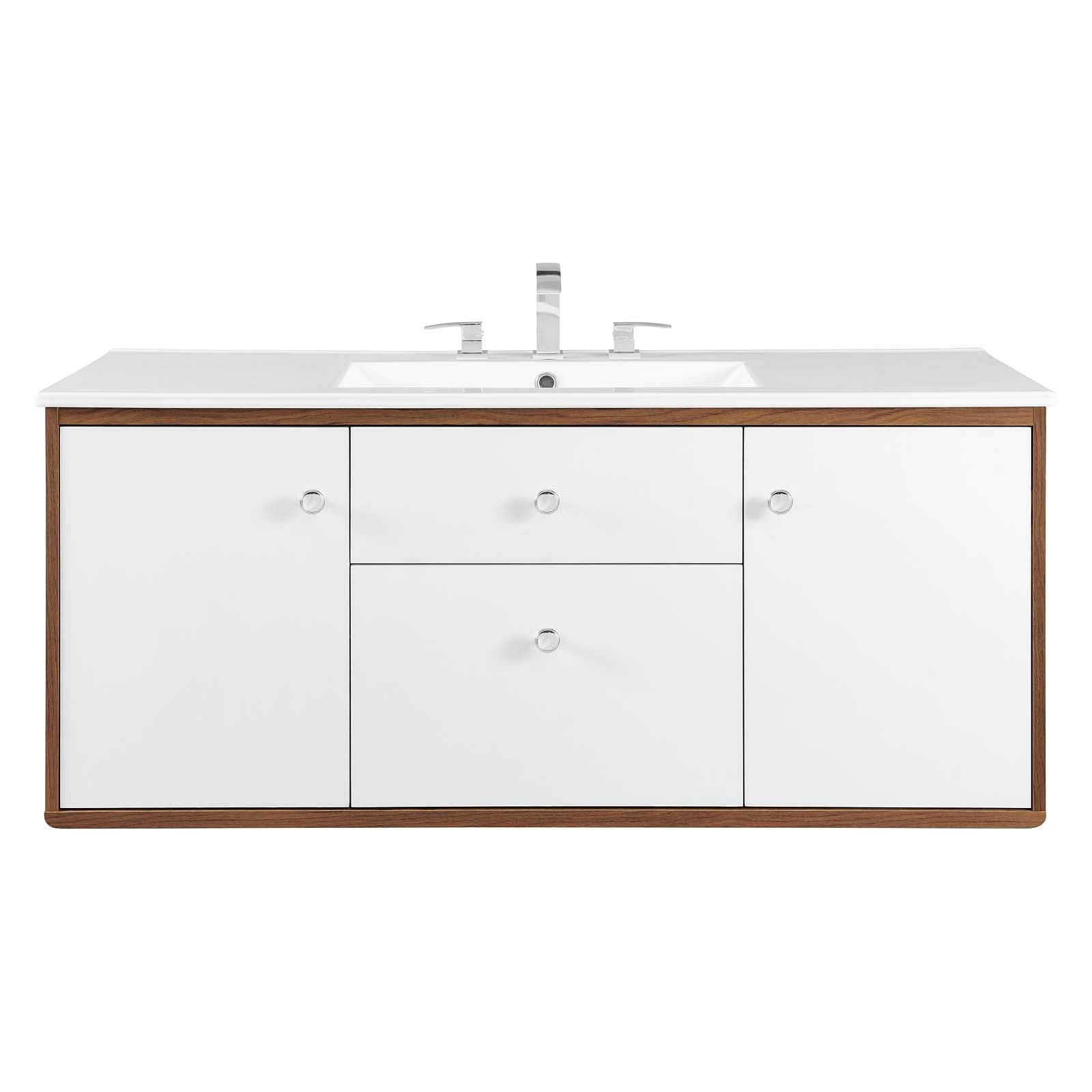 Transmit 48" Wall-Mount Bathroom Vanity