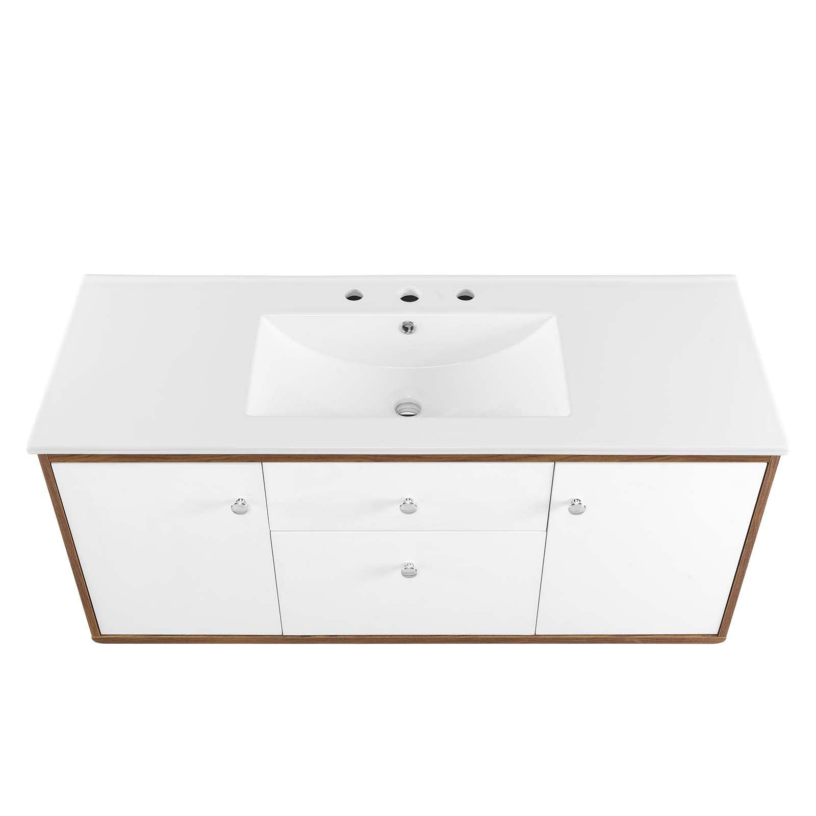 Transmit 48" Wall-Mount Bathroom Vanity