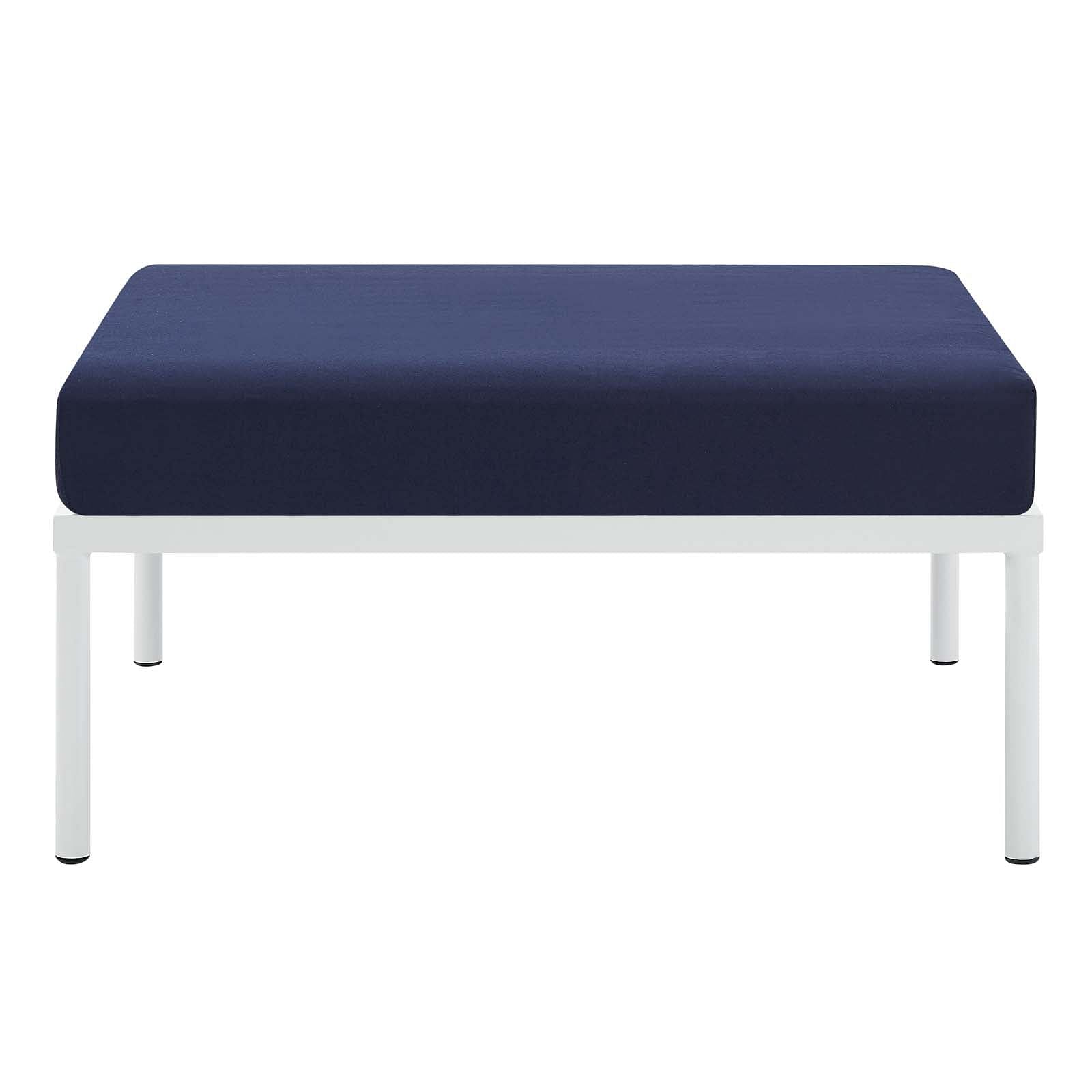 Harmony Sunbrella® Outdoor Patio Aluminum Ottoman