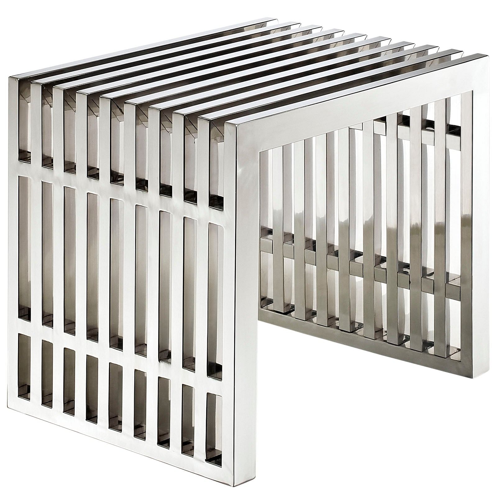 Gridiron Small Stainless Steel Bench