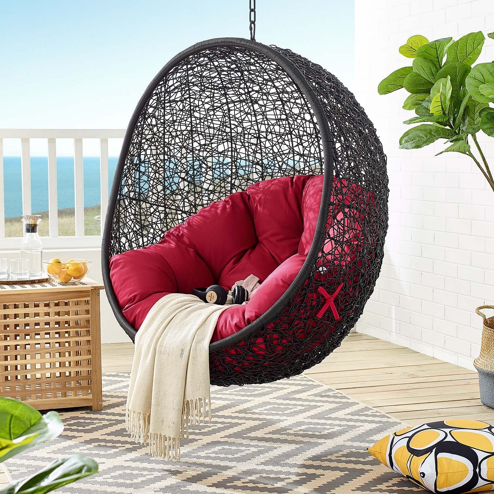 Encase Swing Outdoor Patio Lounge Chair