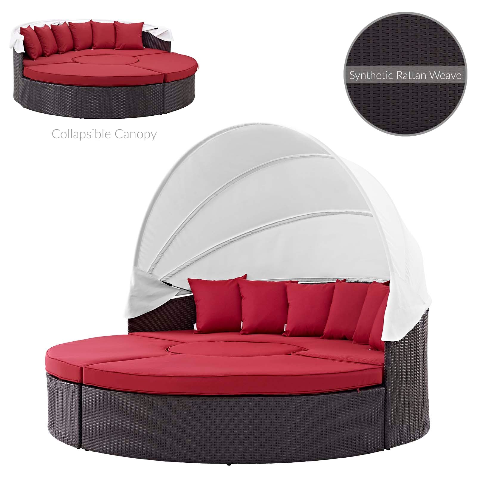 Quest Canopy Outdoor Patio Daybed