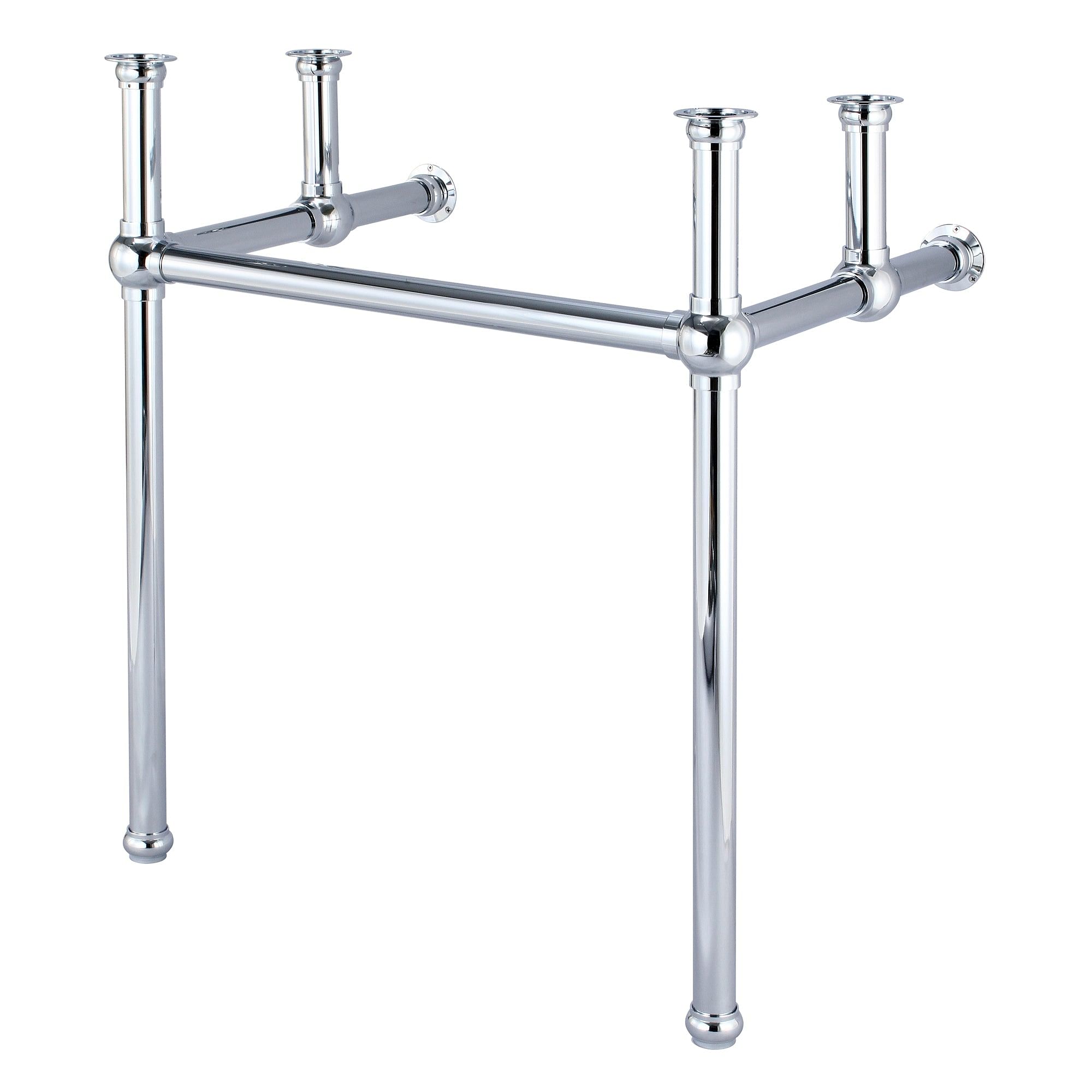 Embassy 30 Inch Wide Single Wash Stand, P-Trap, and Counter Top with Basin included in Chrome Finish