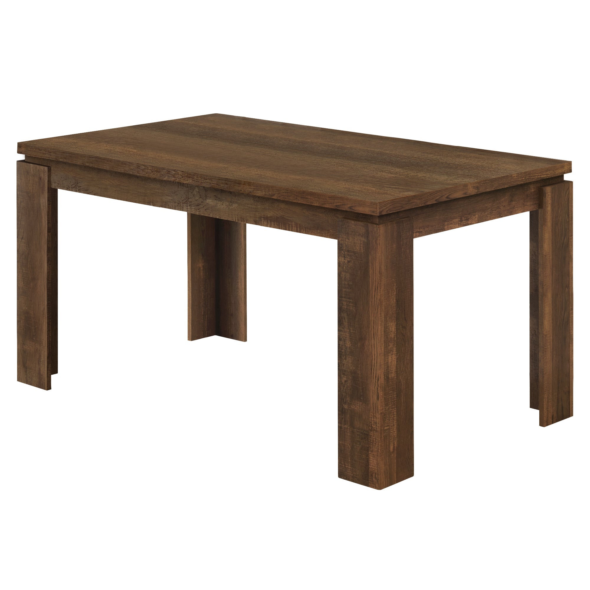 Dining Table - 36X 60 / Brown Reclaimed Wood-Look