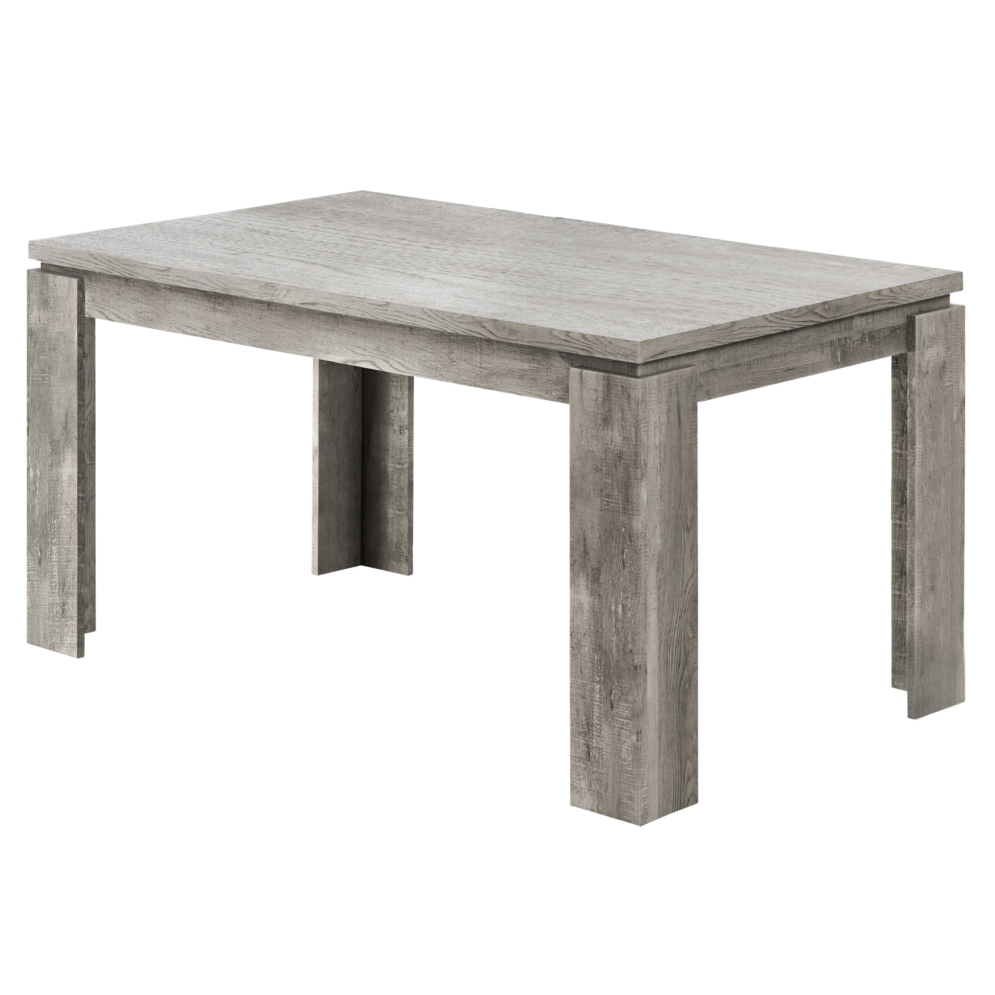 Dining Table - 36X 60 / Grey Reclaimed Wood-Look