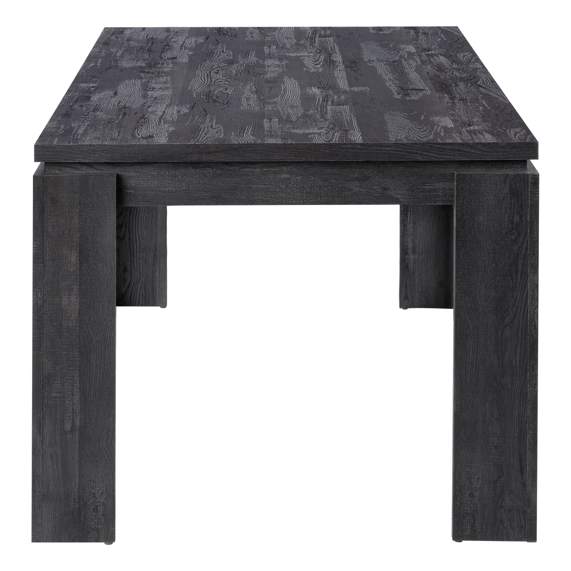 Dining Table - 36X 60 / Black Reclaimed Wood-Look