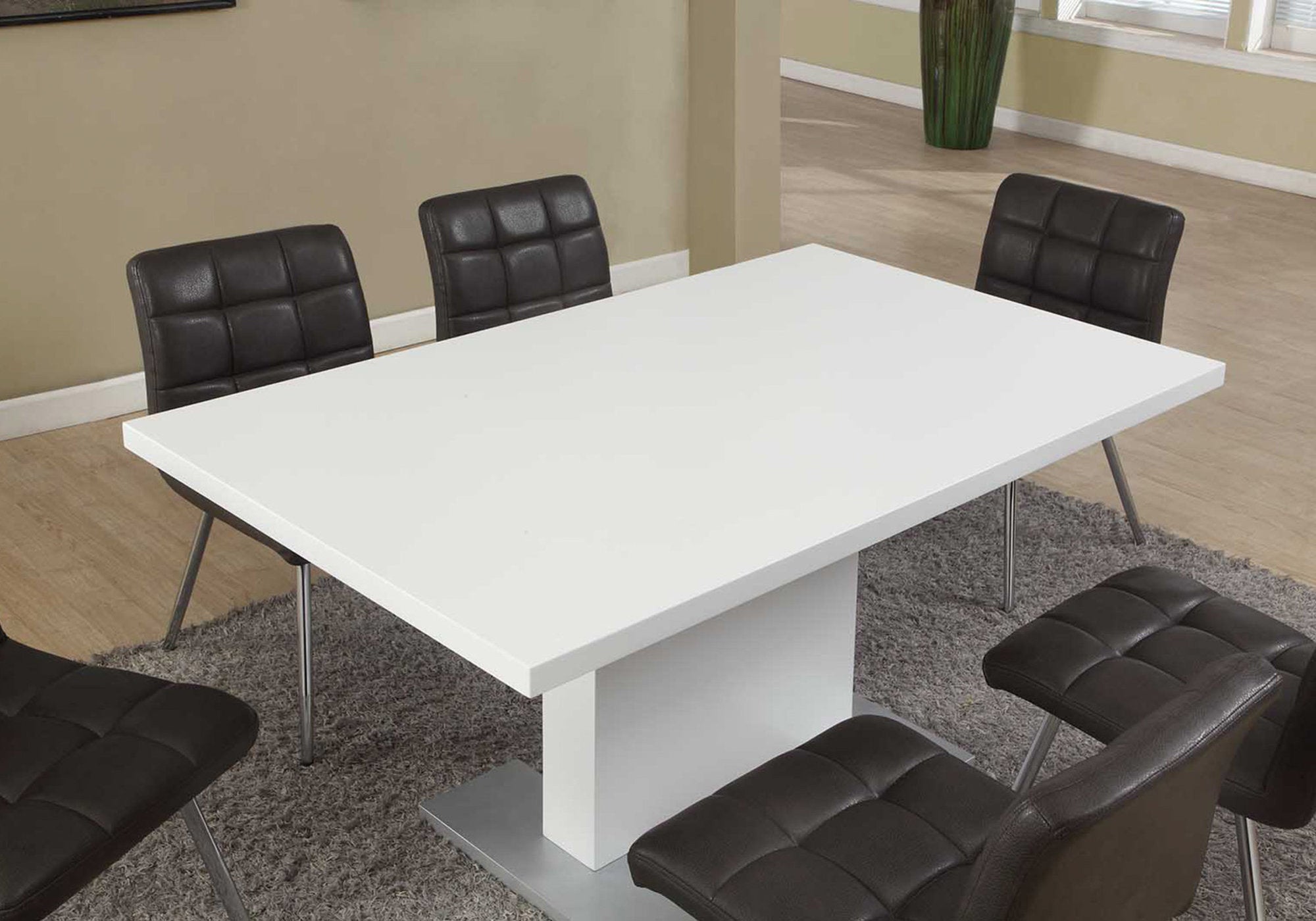 Dining Table - 35X 60 / High Glossy White