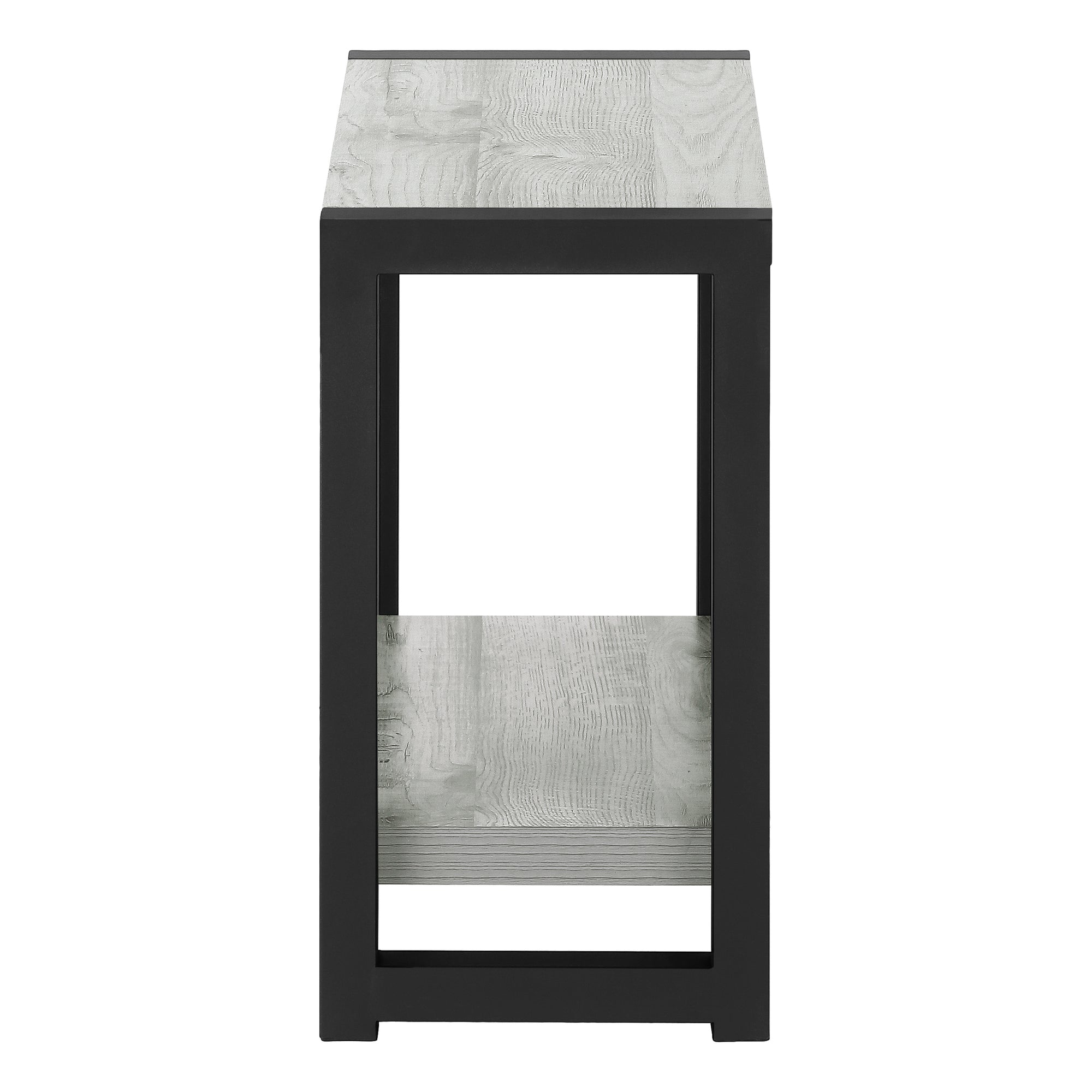 Accent Table - 22H / Grey / Black Metal