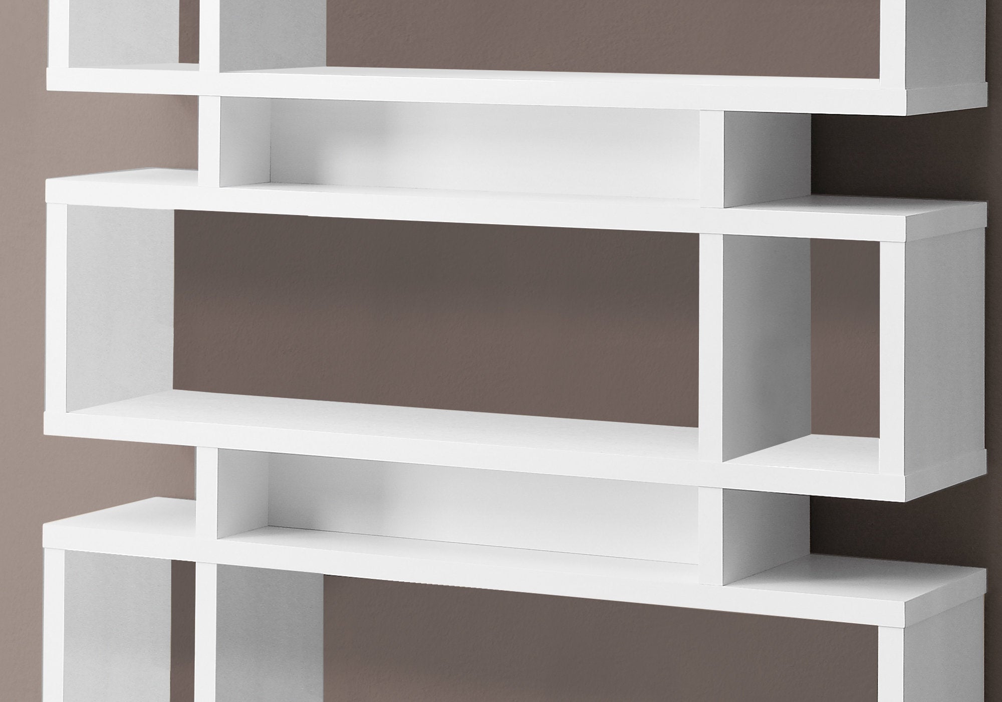 Bookcase - 55H / White Modern Style