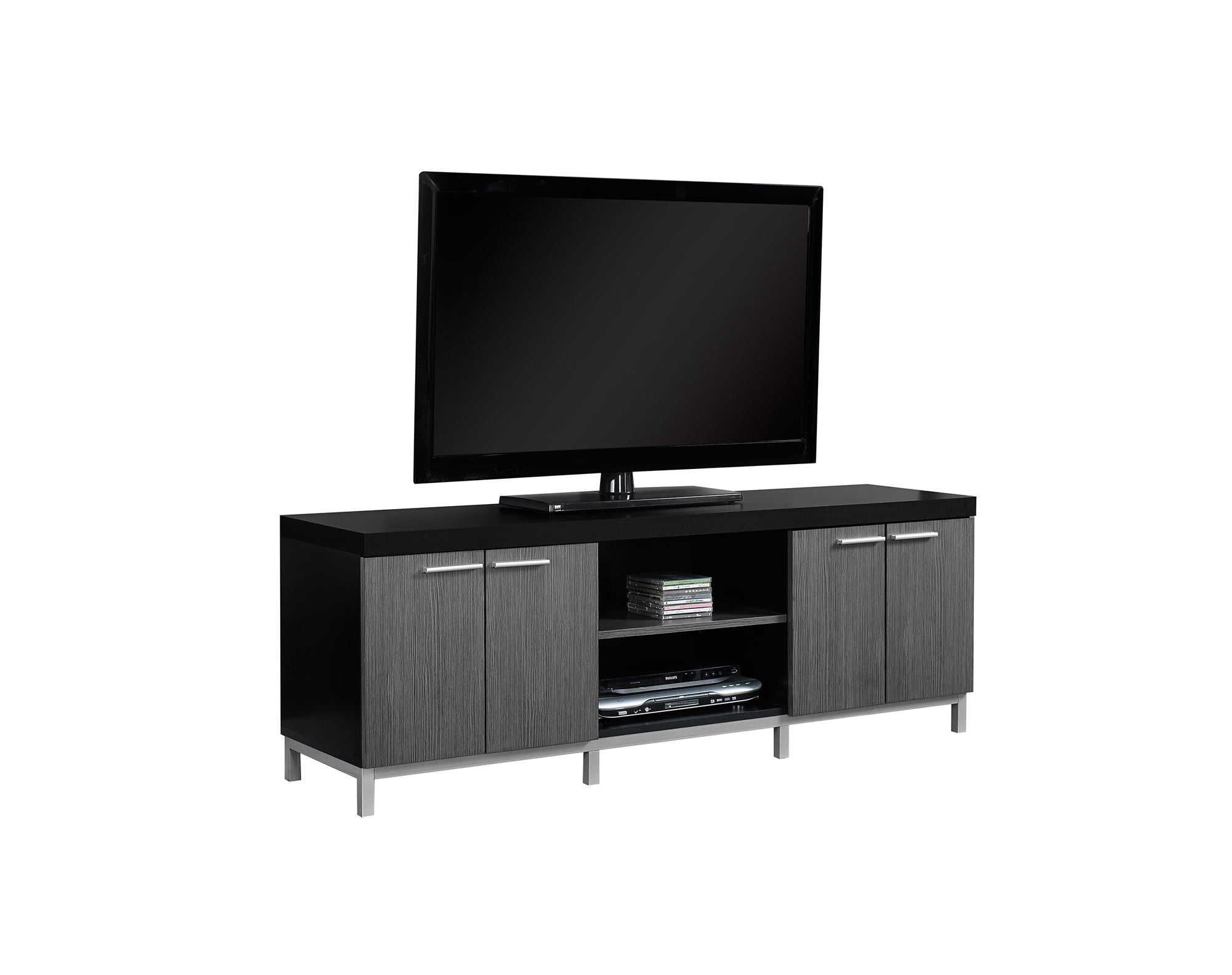 Tv Stand - 60L / Black / Grey