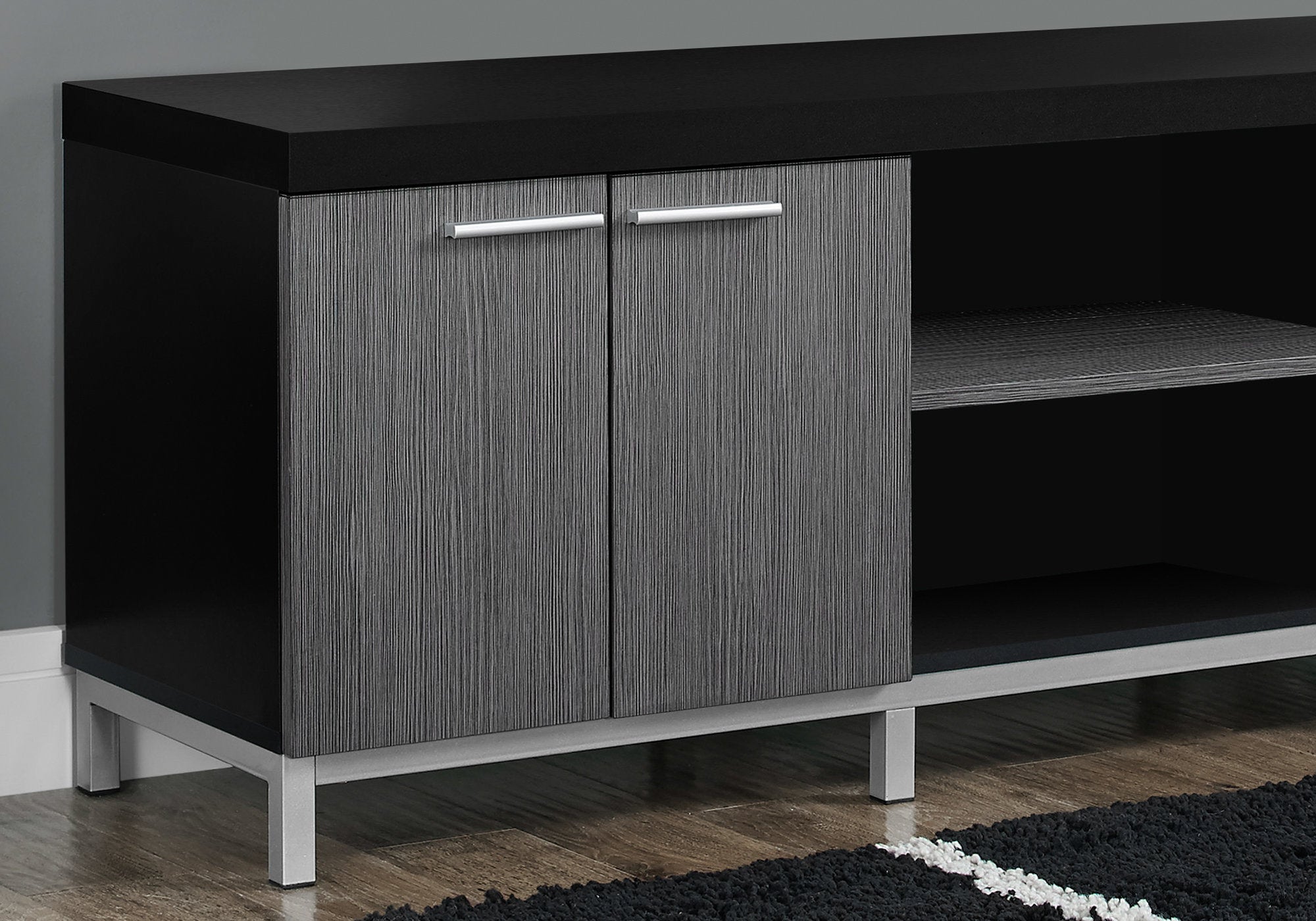 Tv Stand - 60L / Black / Grey