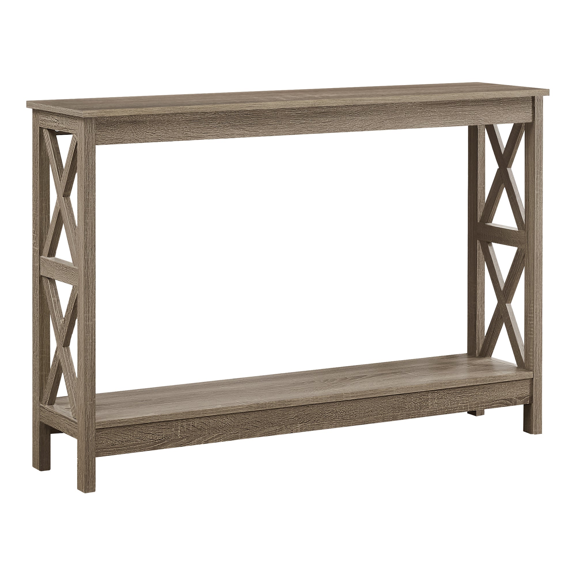 Accent Table - 48L / Dark Taupe Hall Console