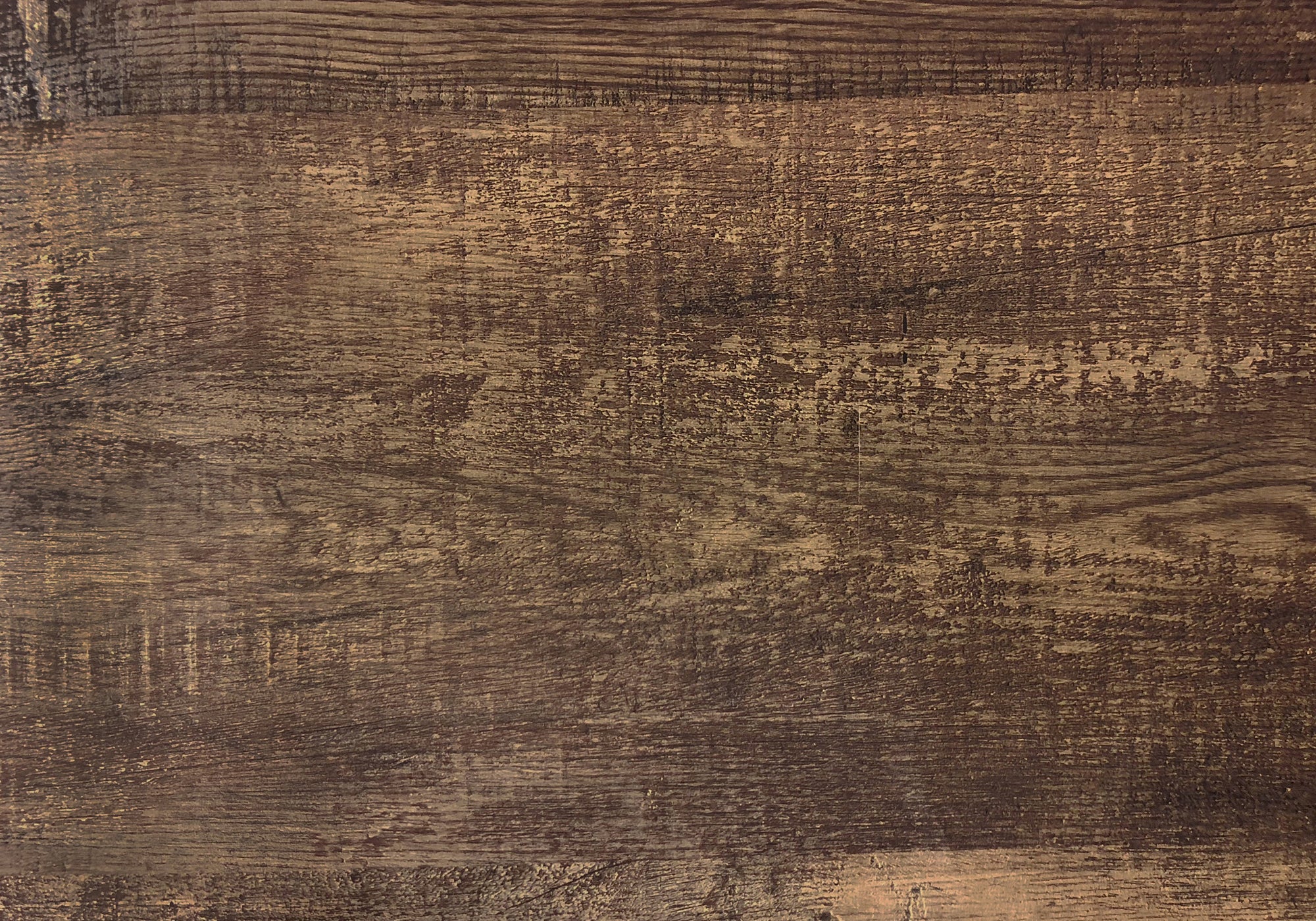 Accent Table - Brown Reclaimed Wood-Look / Black Metal