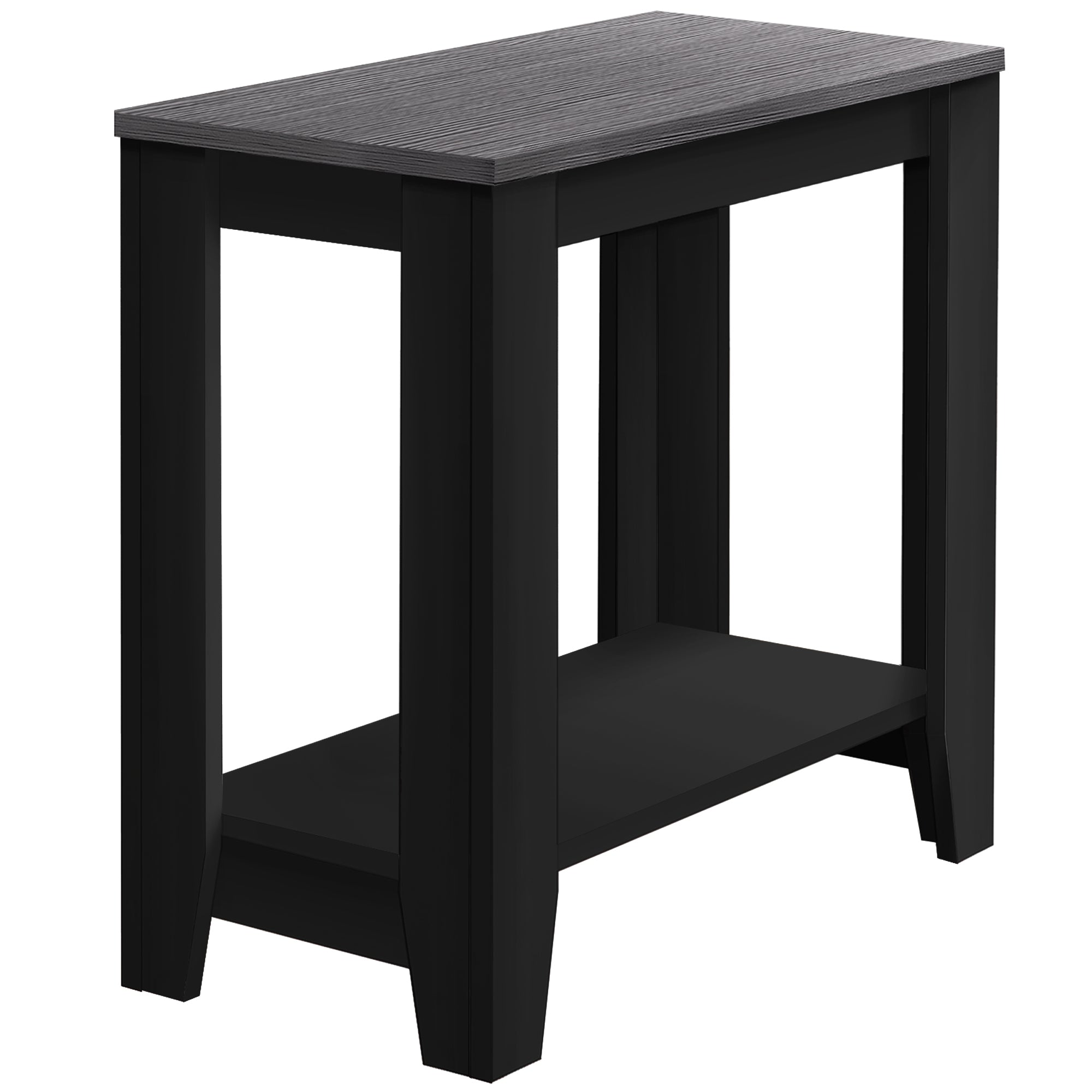 Accent Table - Black / Grey Top