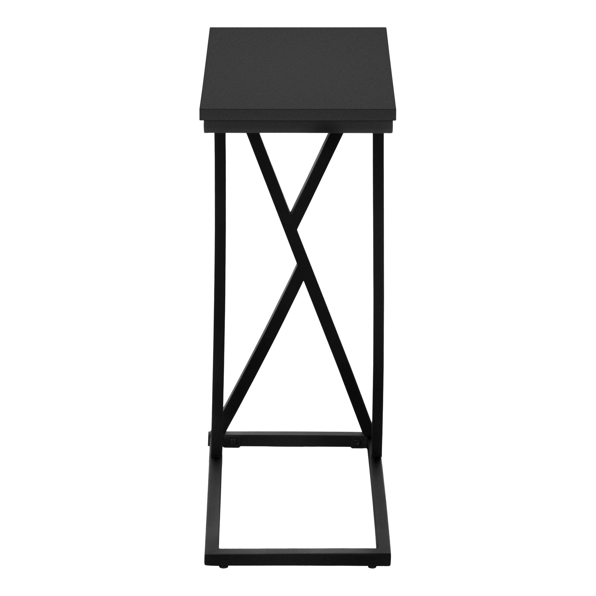 Accent Table - 25H / Black / Black Metal