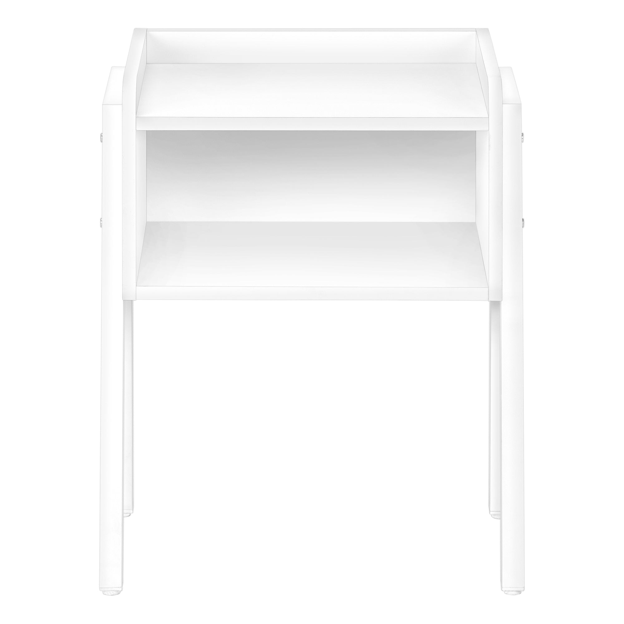 Accent Table - 23H / White / White Metal