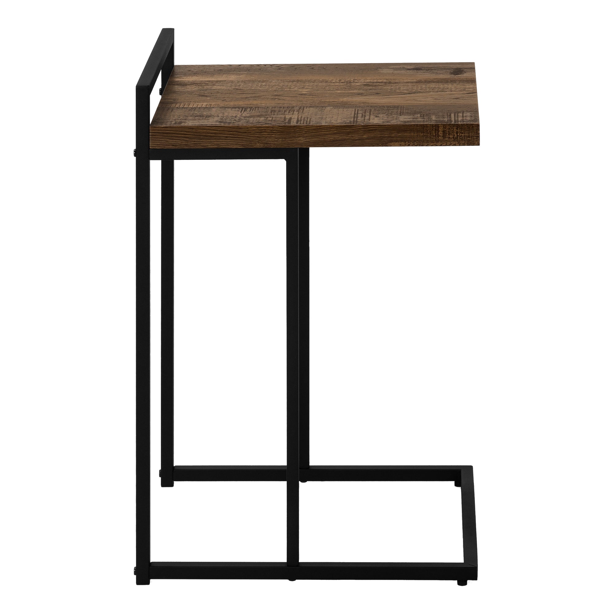 Accent Table - 25H / Brown Reclaimed Wood / Black Metal