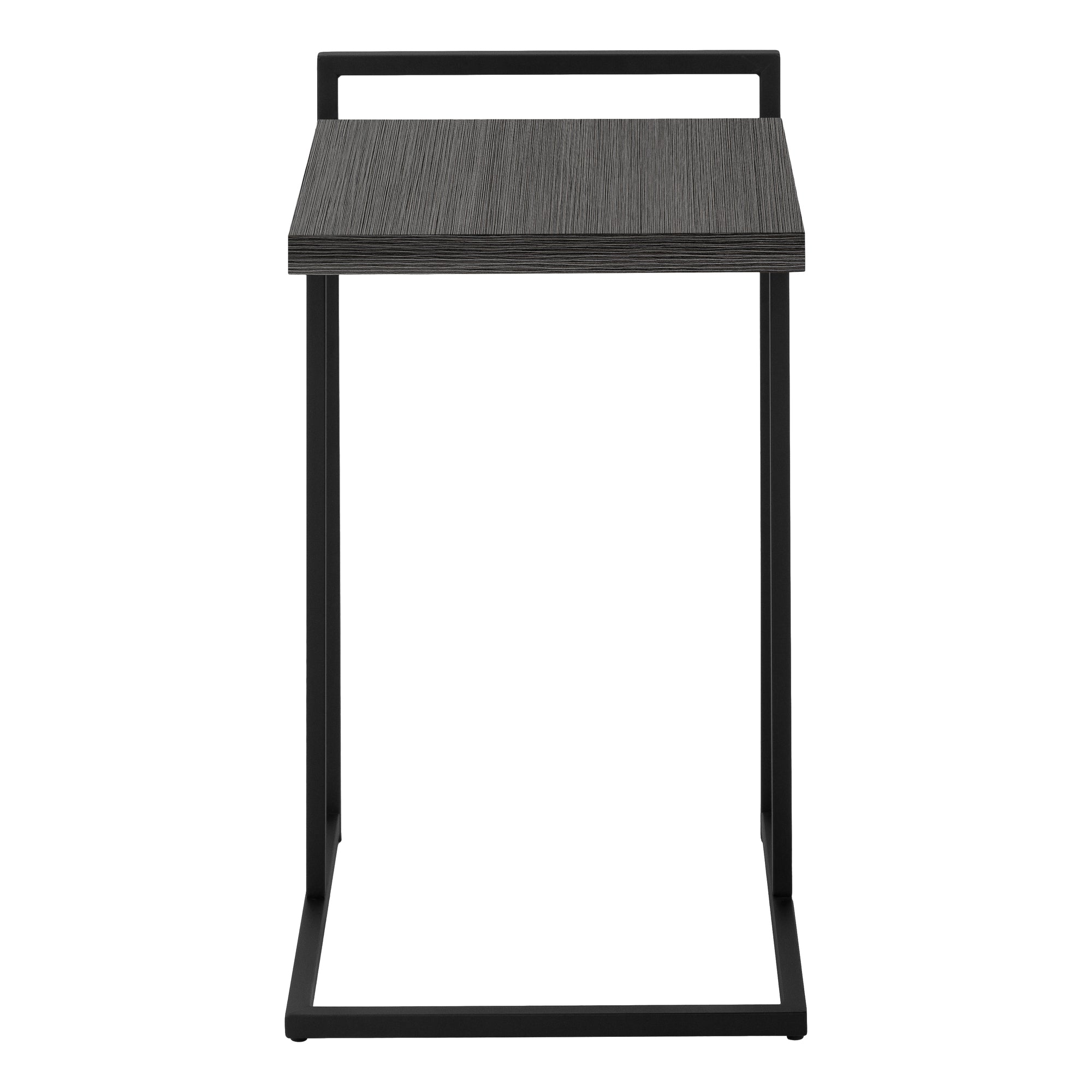 Accent Table - 25H / Grey / Black Metal