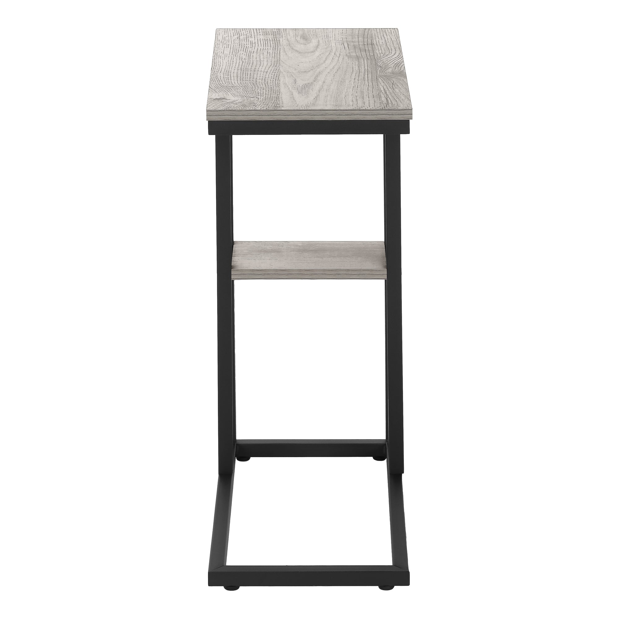 Accent Table - 25H / Grey / Black Metal