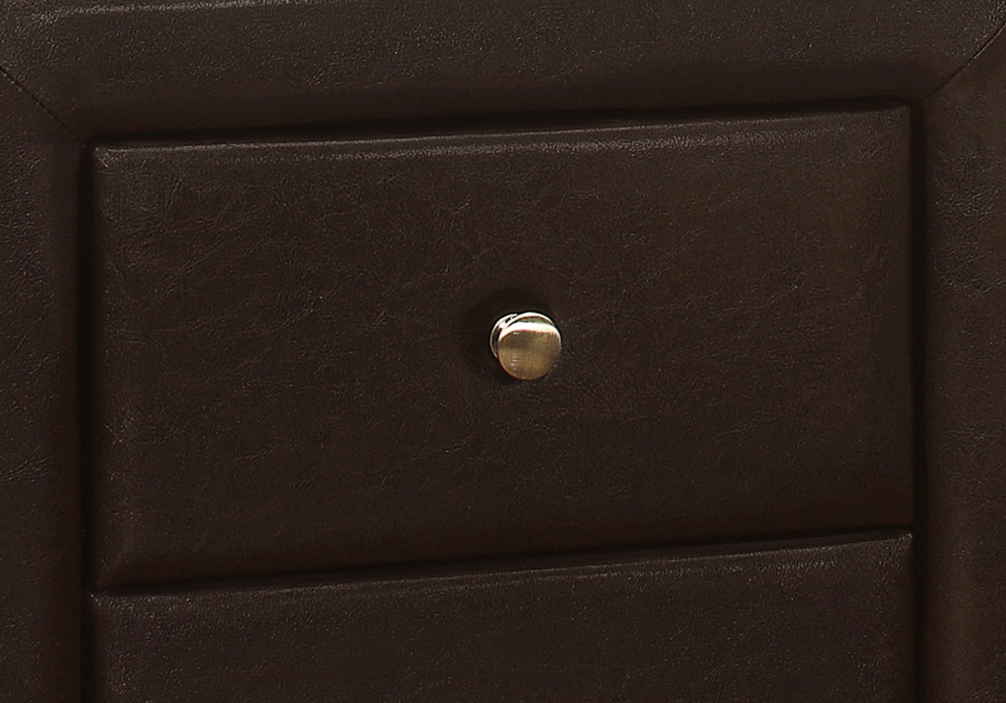 Bedroom Accent - 21H / Brown Leather-Look Night Stand