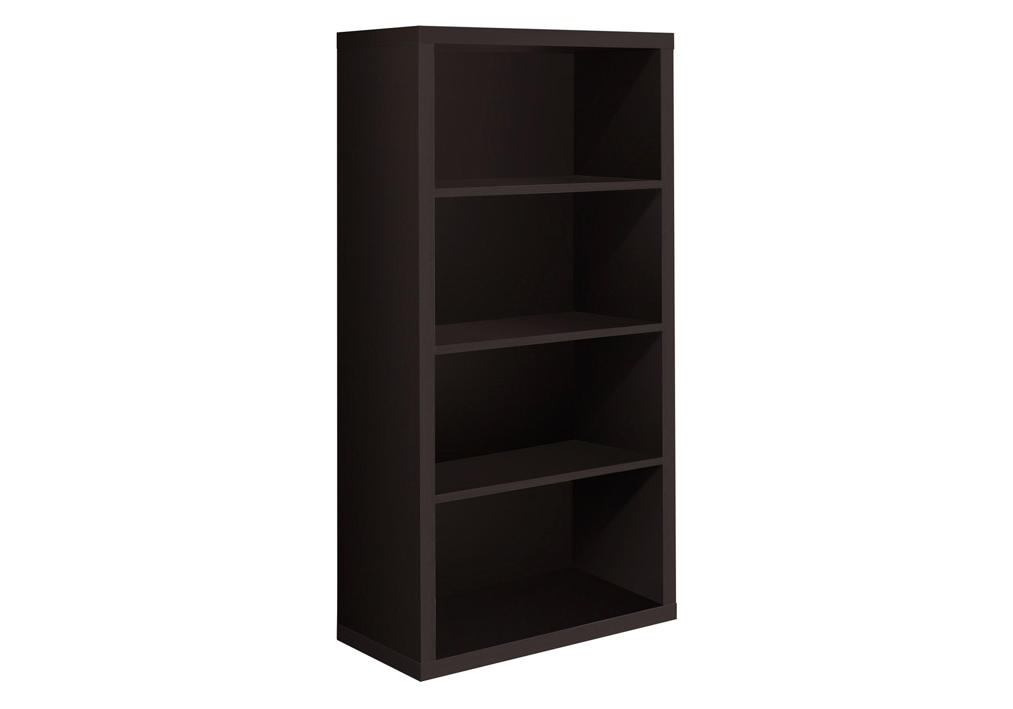 Bookcase - 48H / Espresso With Adjustable Shelves