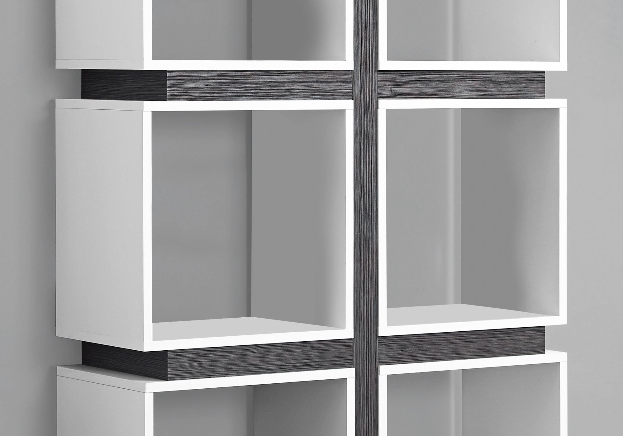 Bookcase - 71H / White / Grey