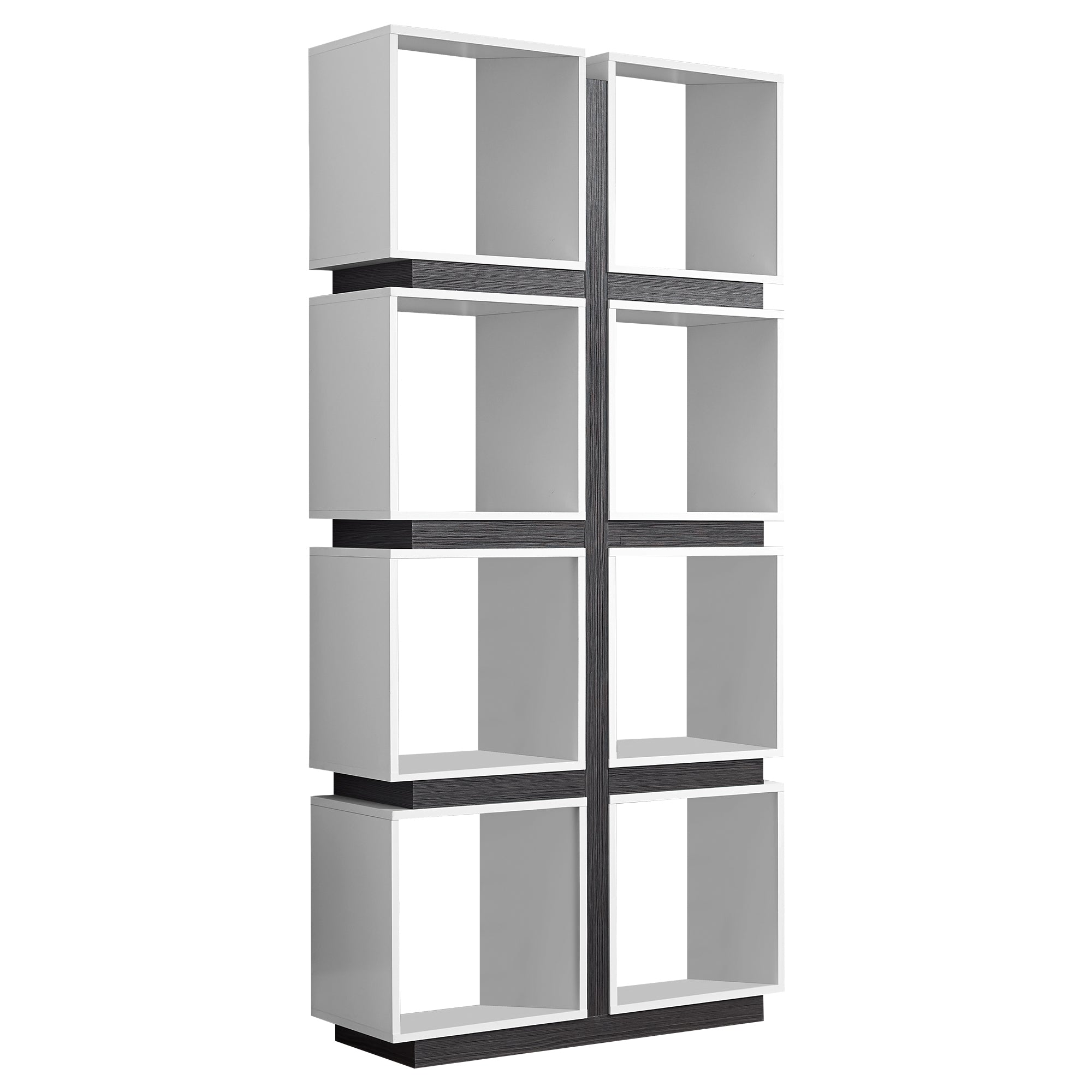 Bookcase - 71H / White / Grey