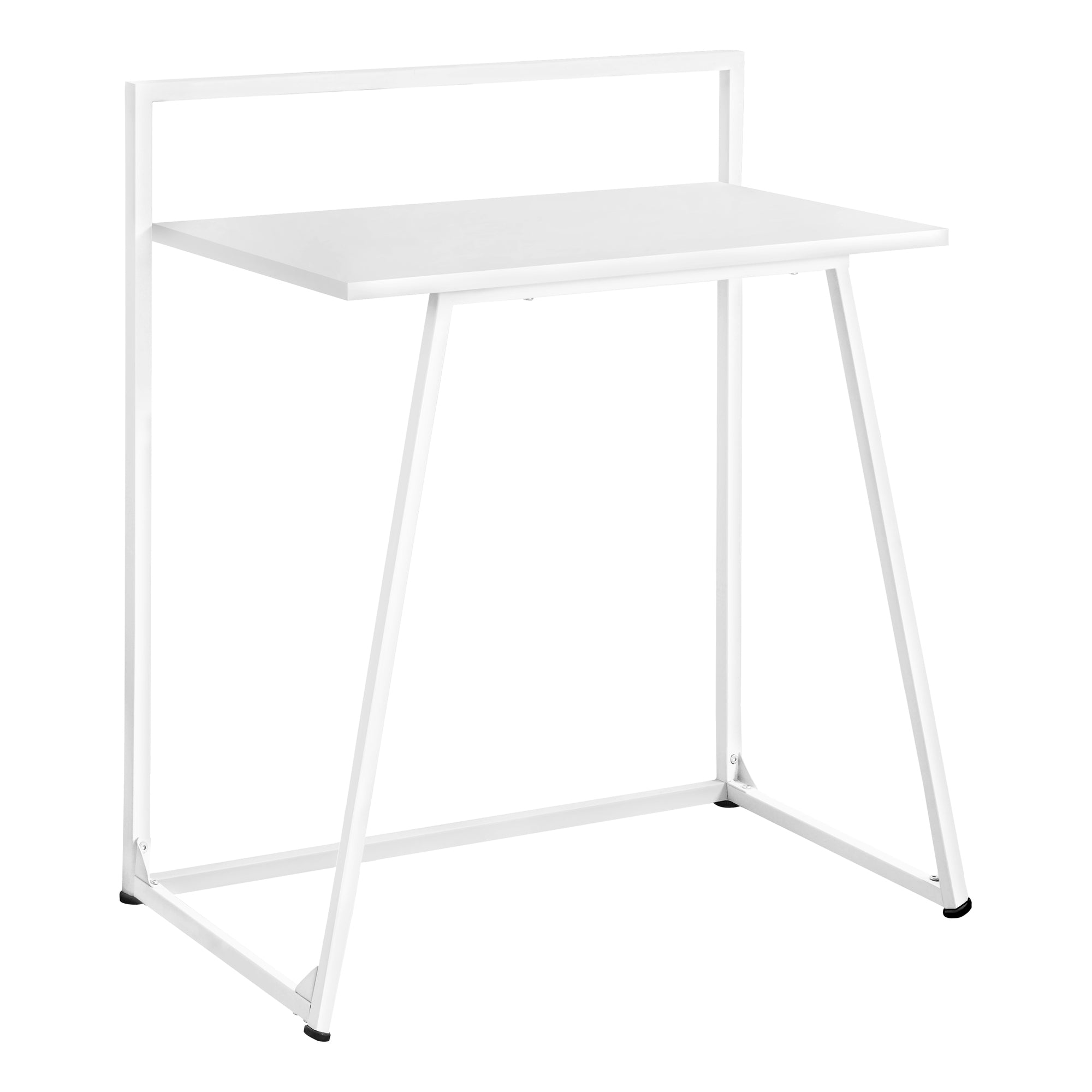 Computer Desk - 30L / Juvenile White / White Metal