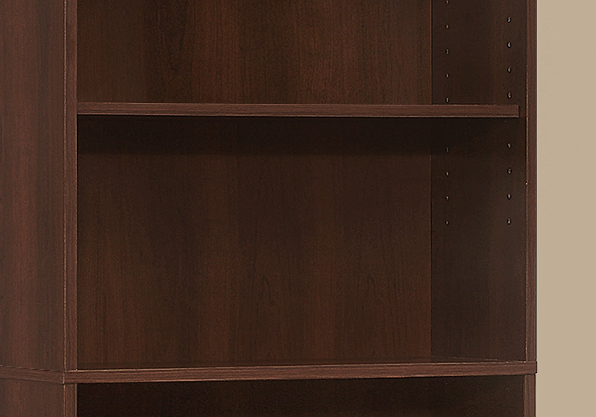 Bookcase - 72H / Cherry With 5 Shelves