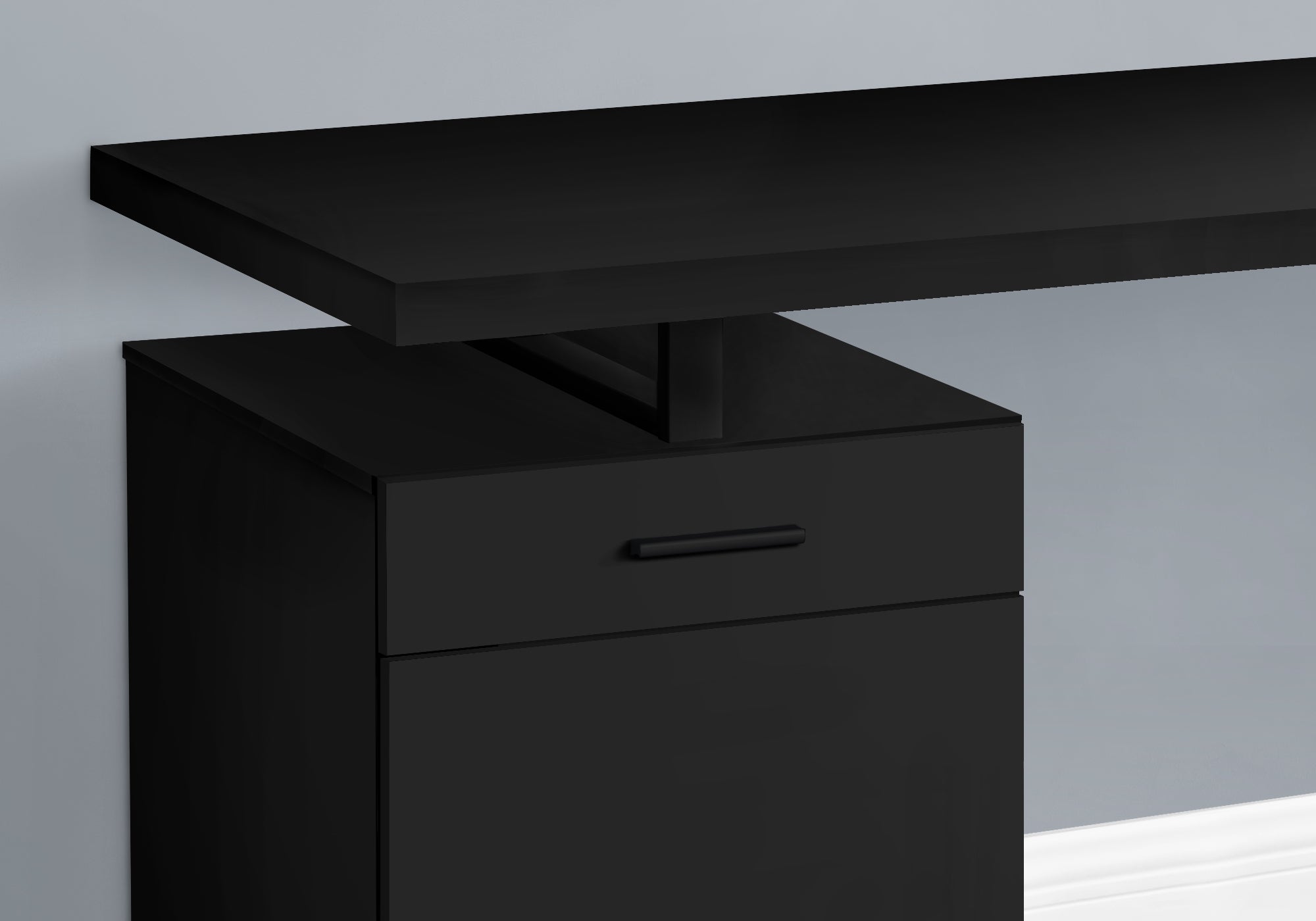 Computer Desk - 48L / Black Left Or Right Facing