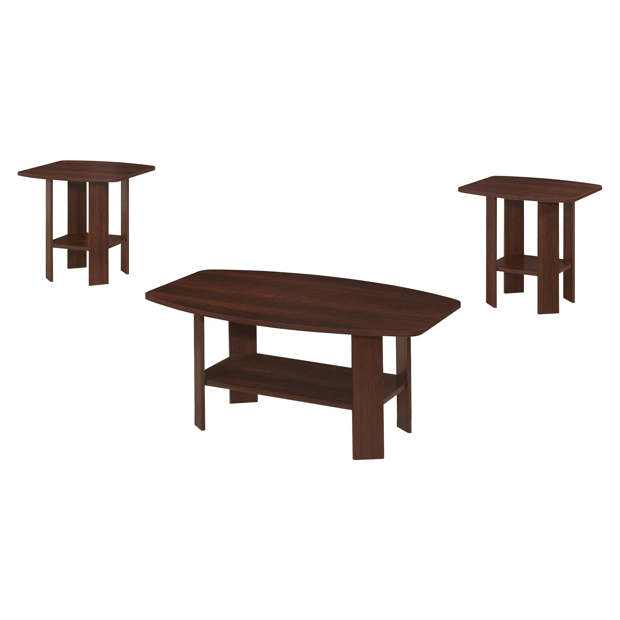 Table Set - 3Pcs Set / Cherry