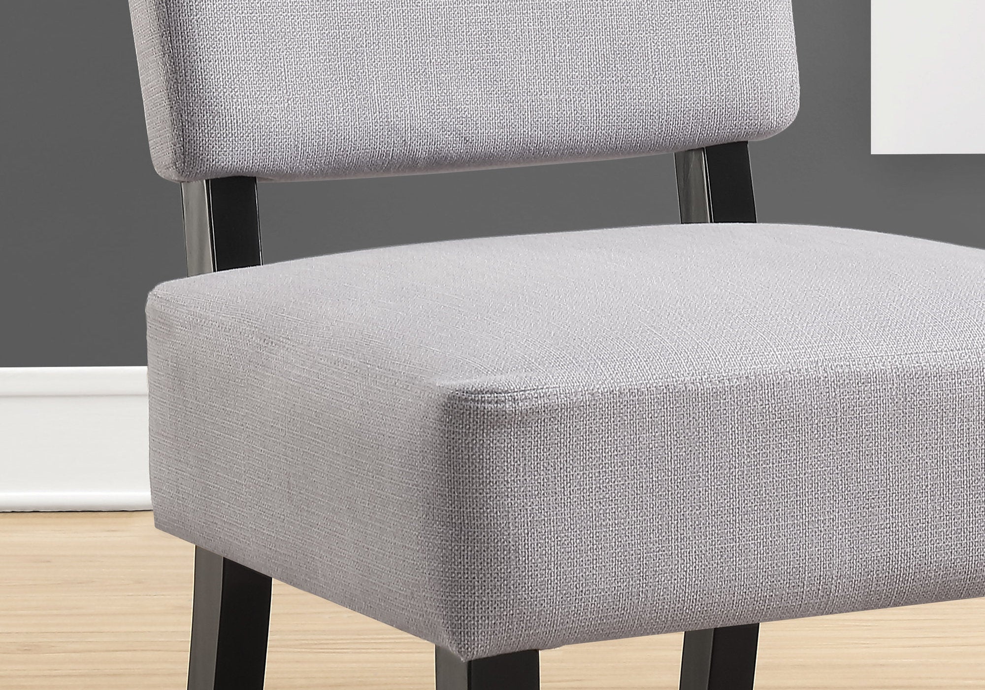 Accent Chair - Light Grey Fabric