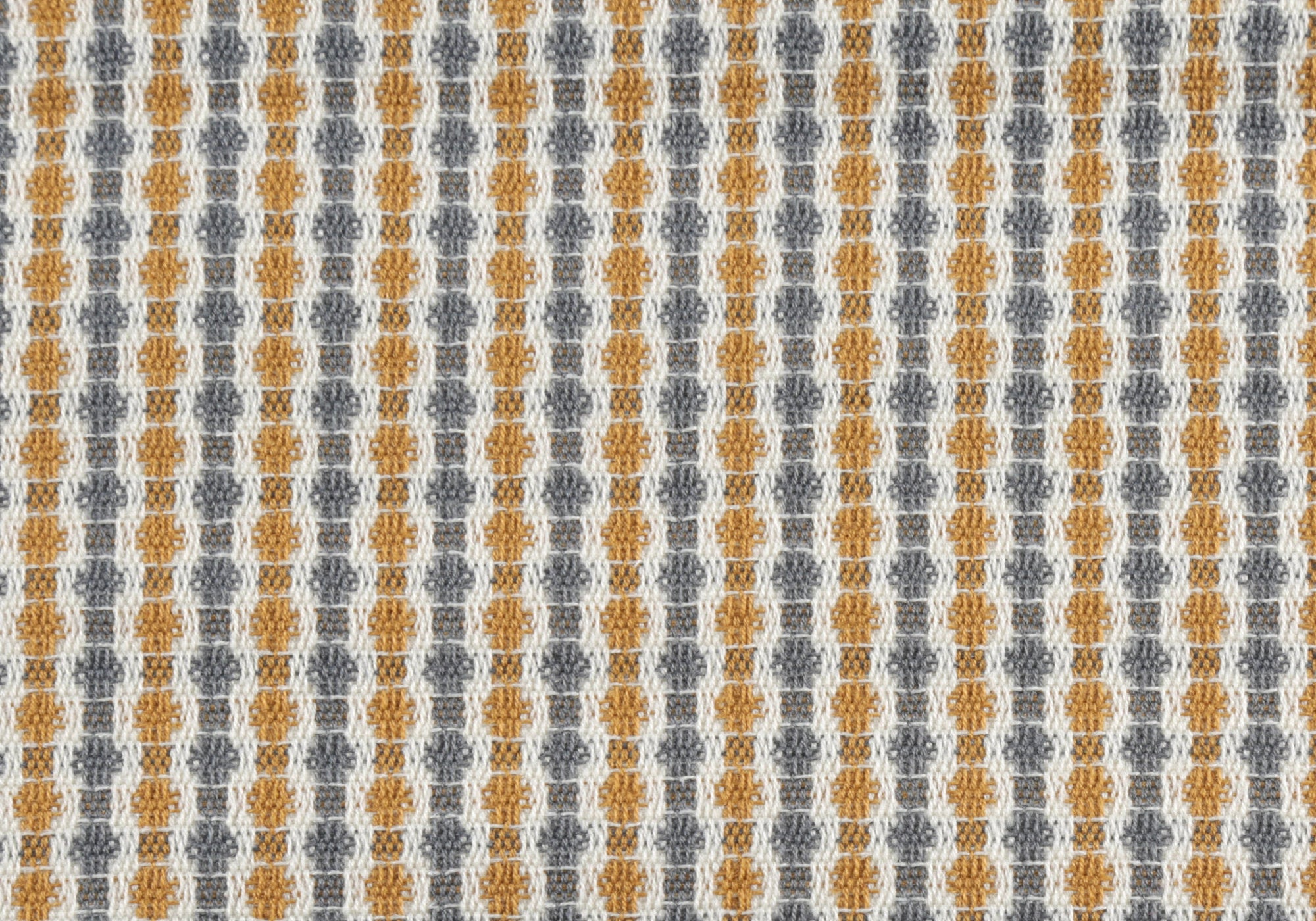 Accent Chair - Gold / Grey Abstract Dot Fabric