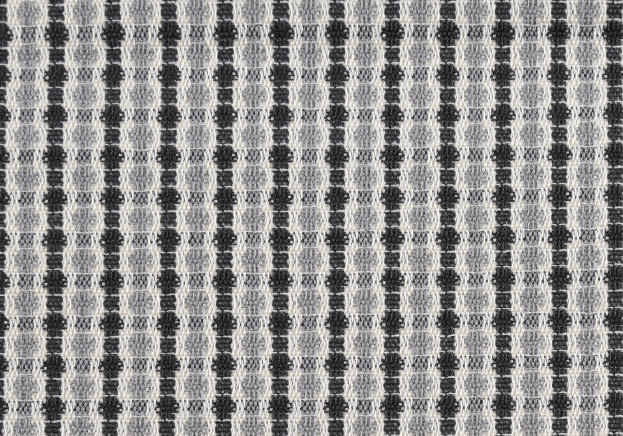 Accent Chair - Light Grey / Black Abstract Dot Fabric
