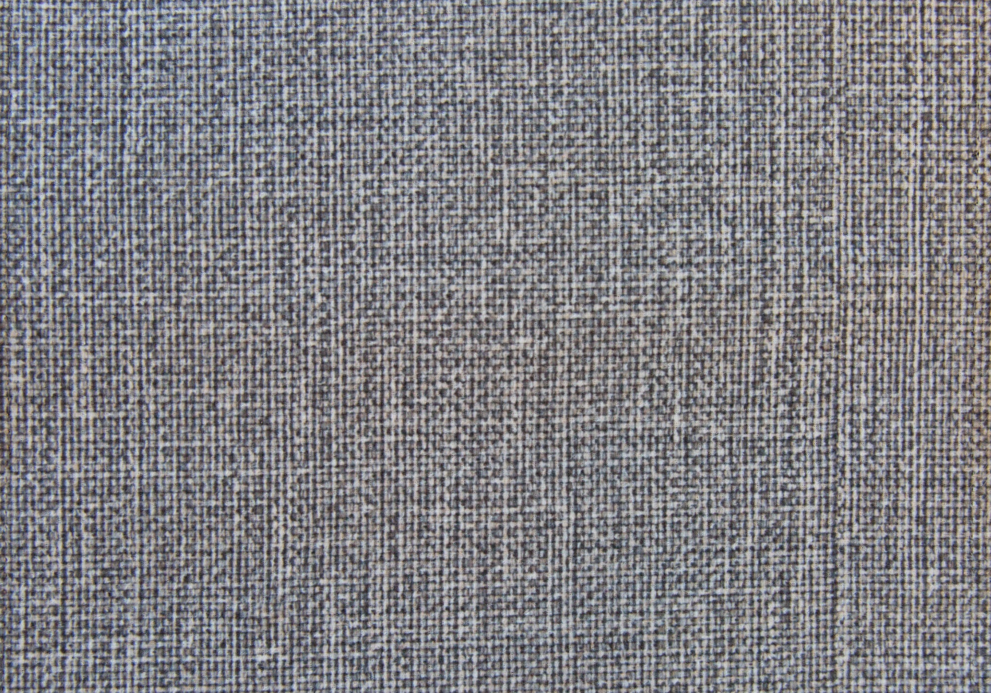 Ottoman - Light Grey Linen-Look Fabric