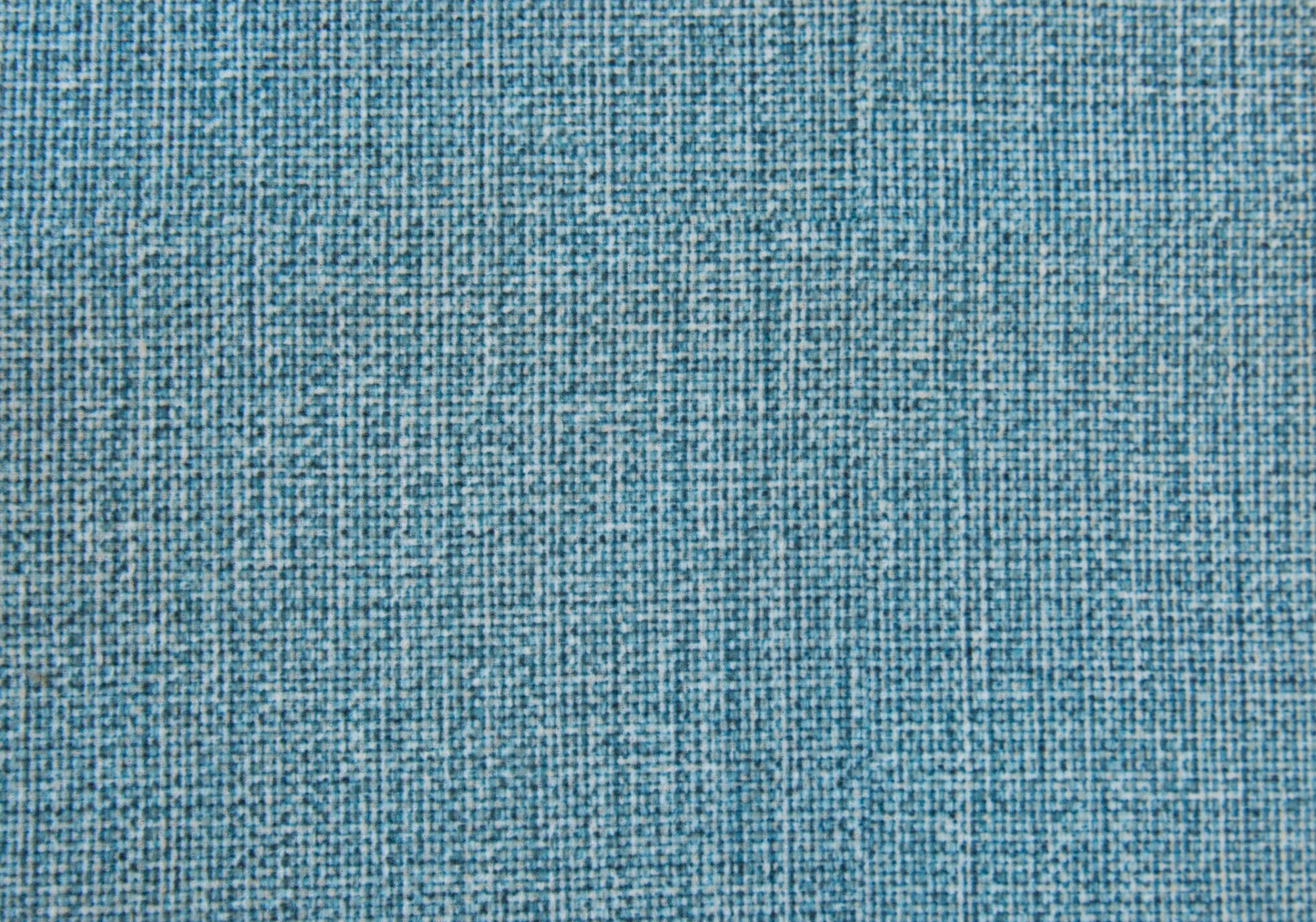 Ottoman - Light Blue Linen-Look Fabric