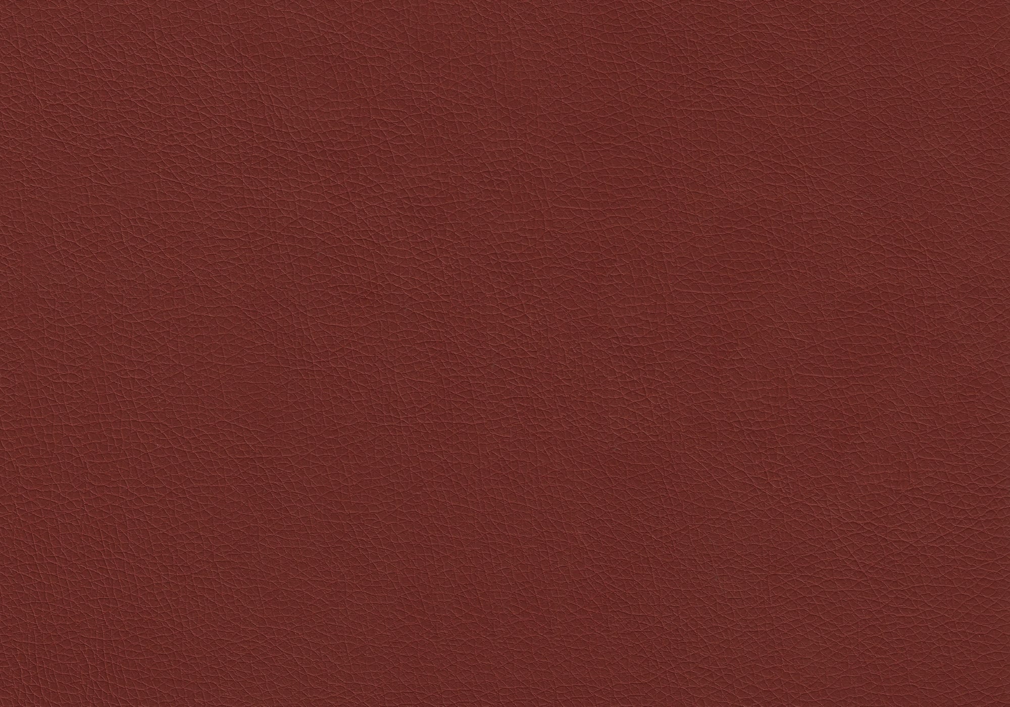 Ottoman - Red Leather-Look Fabric