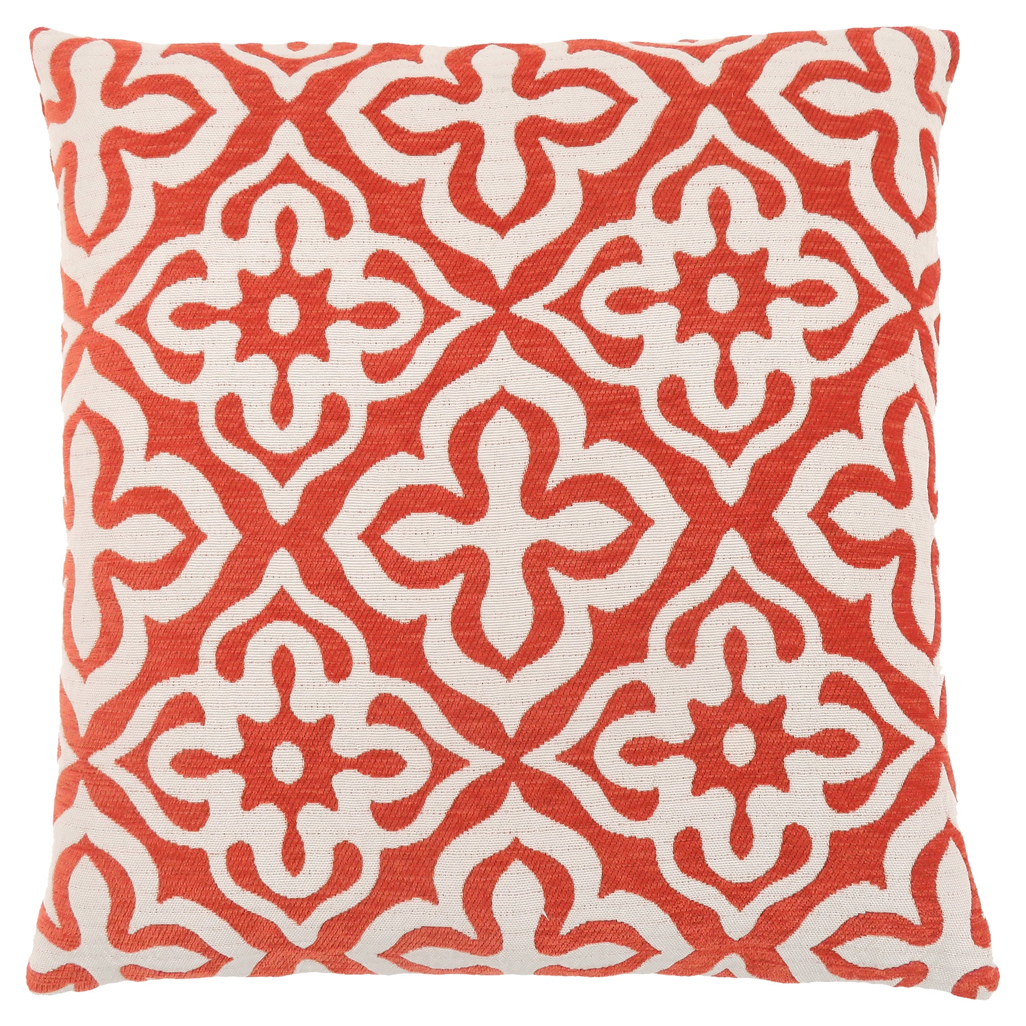 Pillow - 18X 18 / Orange Motif Design / 1Pc