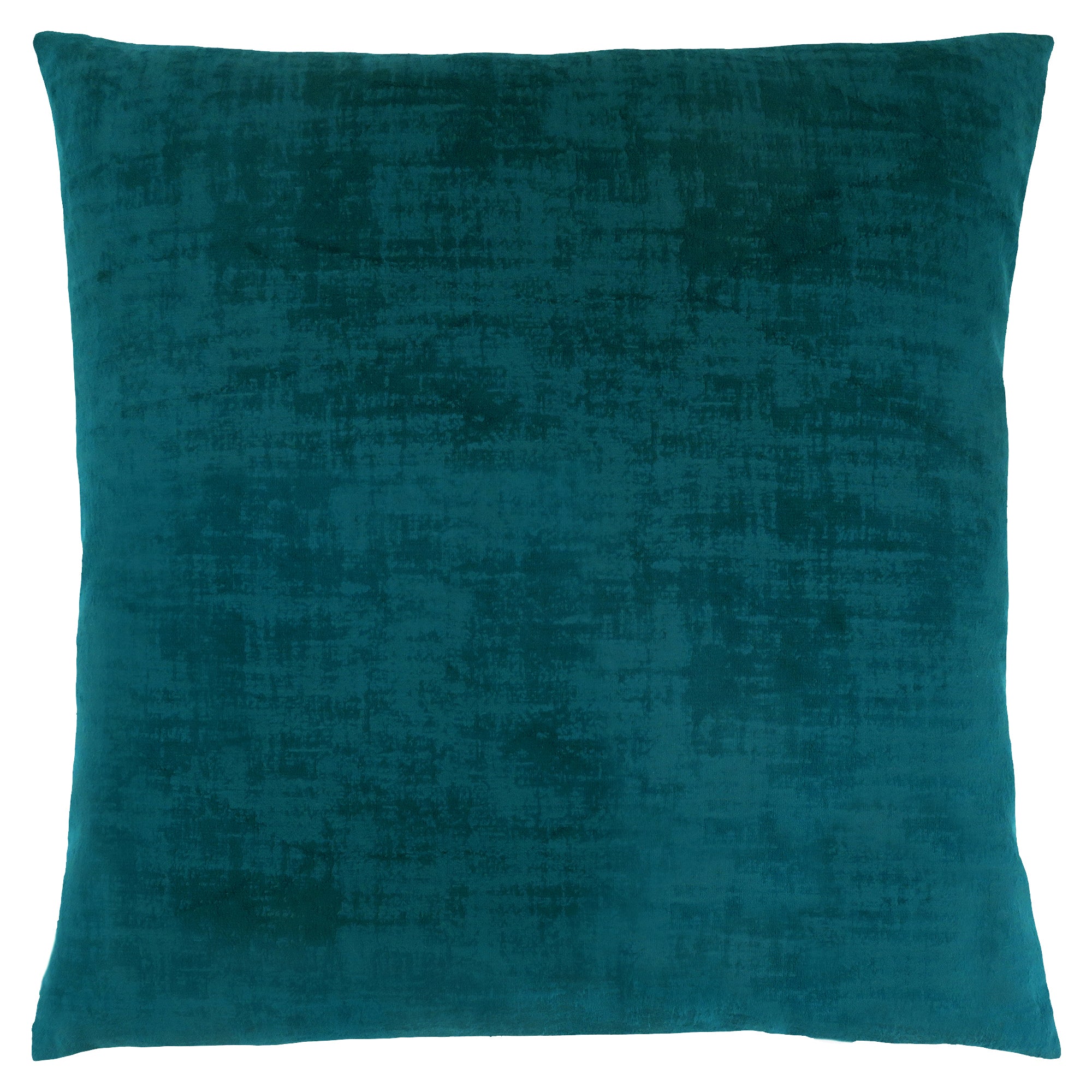 Pillow - 18X 18 / Turquoise Brushed Velvet / 1Pc