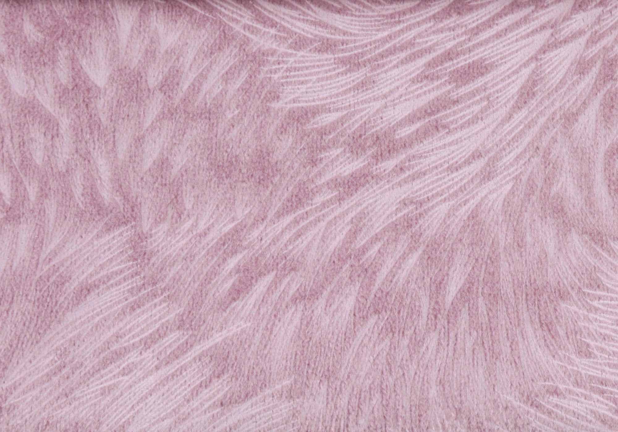 Pillow - 18X 18 / Light Pink Feathered Velvet / 1Pc