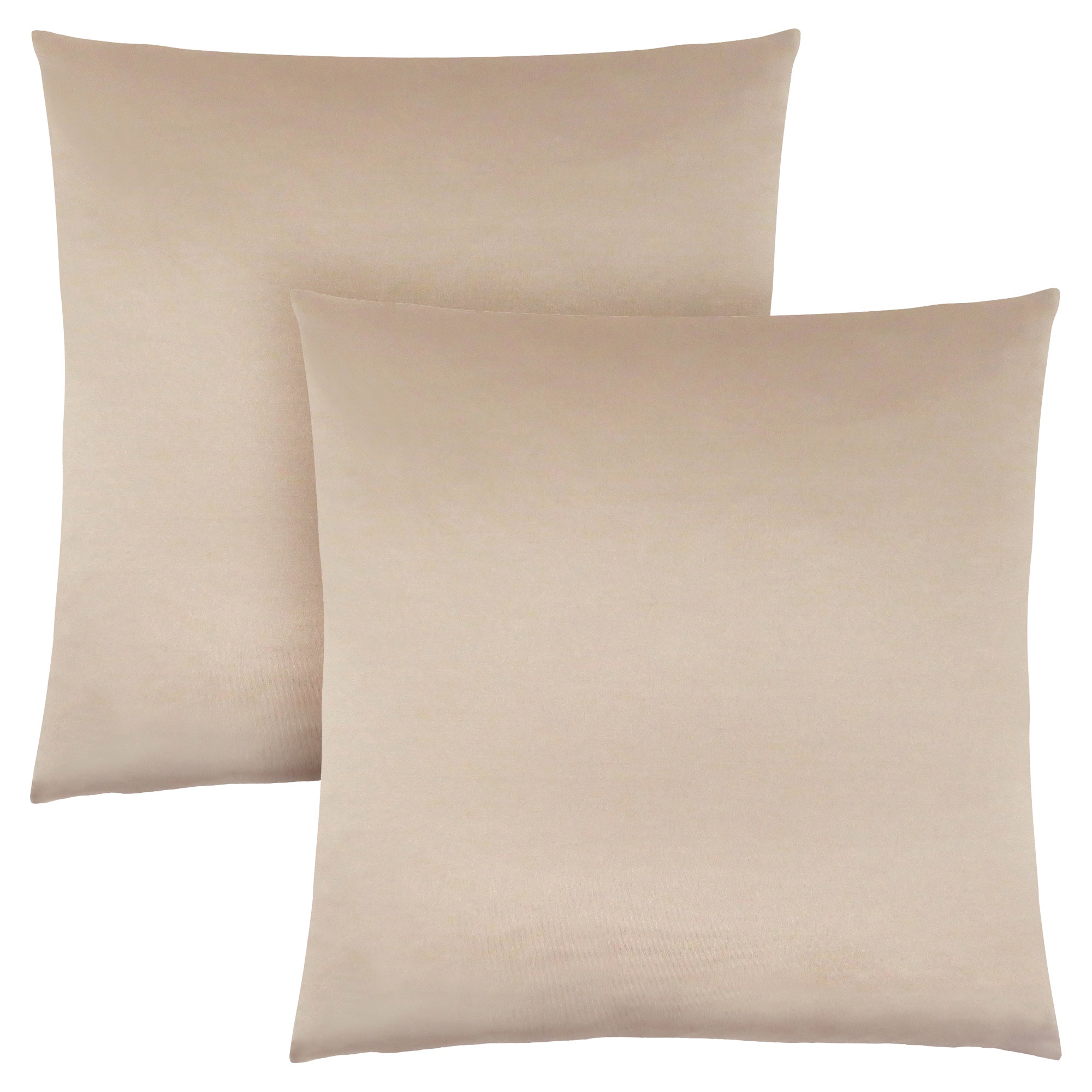 Pillow - 18X 18 / Gold Satin / 2Pcs