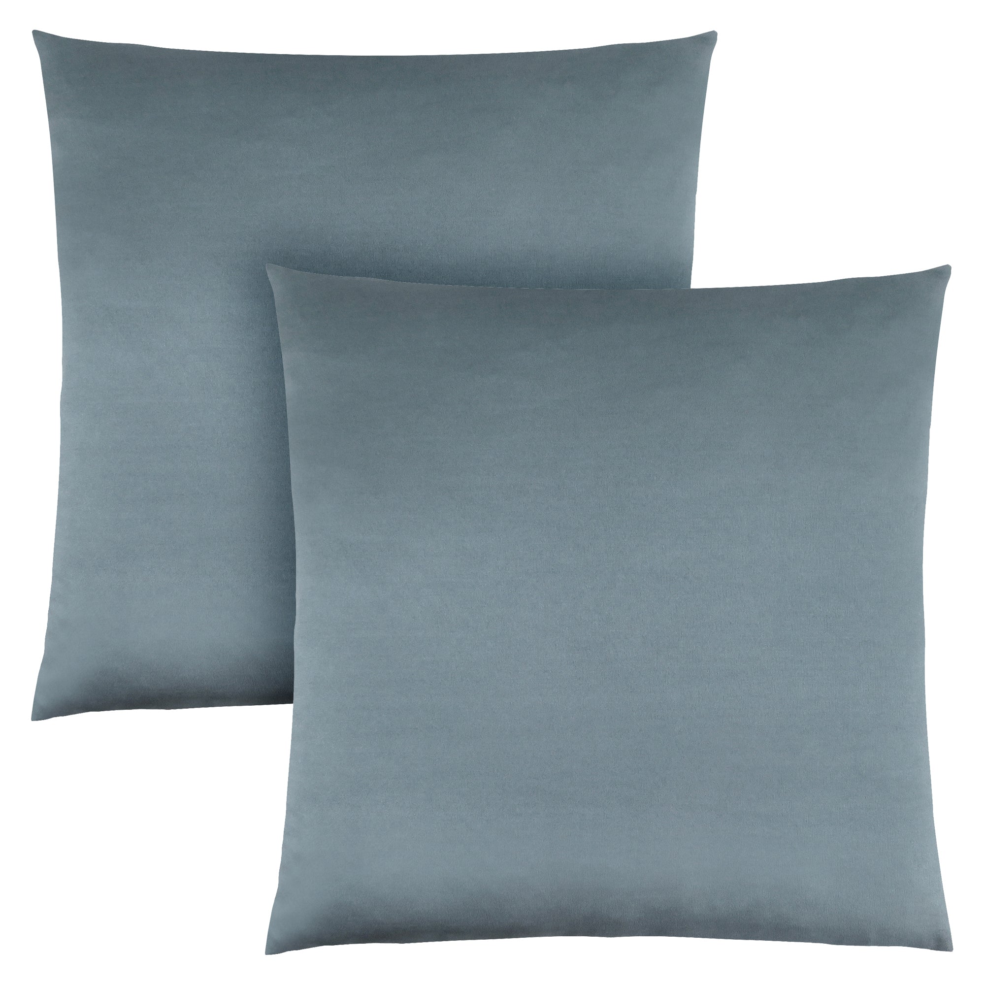 Pillow - 18X 18 / Pale Blue Satin / 2Pcs