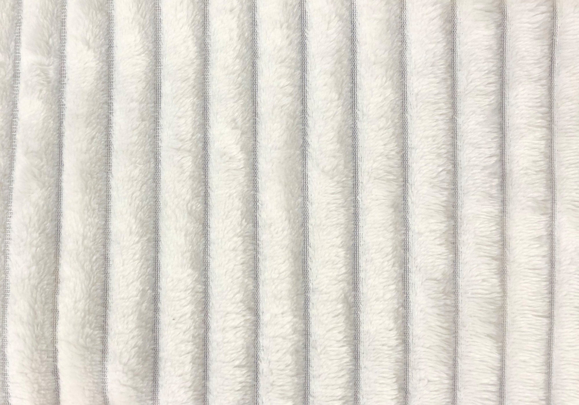 Throw - 60 X 50 / Ivory Ultra Soft Ribbed Style