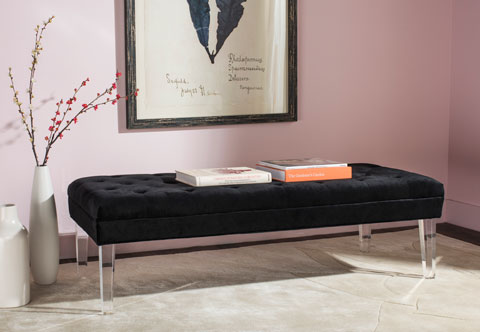 Abrosia Tufted Bench | Luxury Upholstered Benches