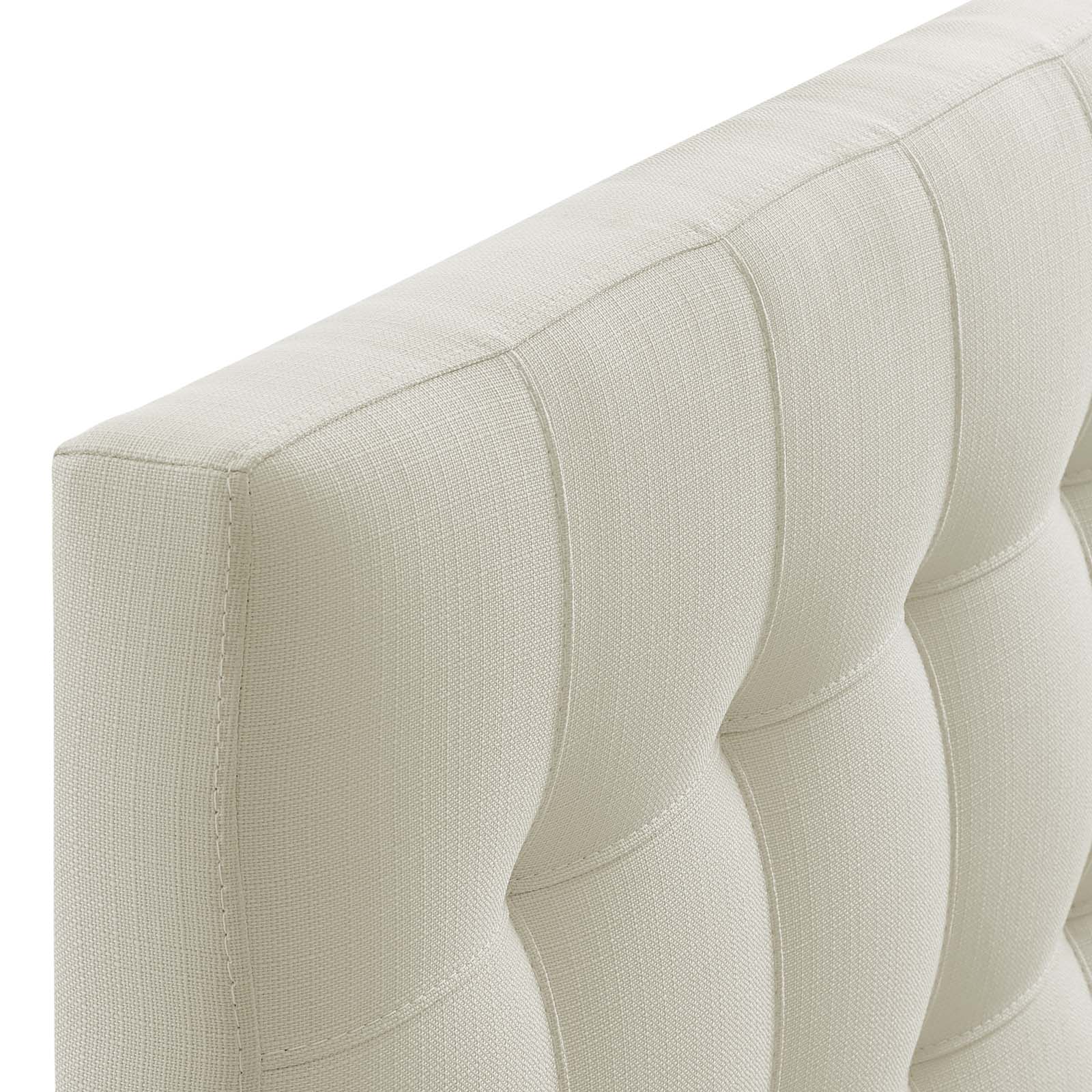 Lily Twin Upholstered Fabric Headboard