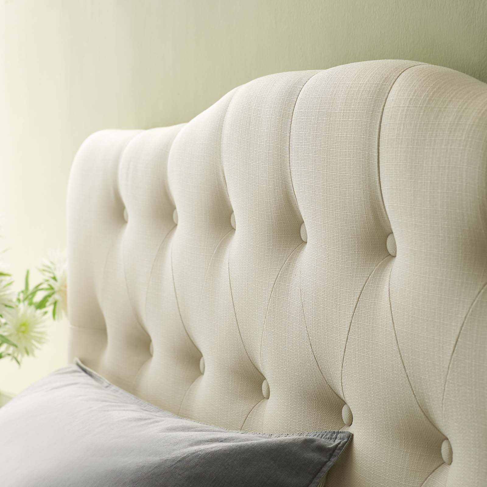 Annabel King Upholstered Fabric Headboard