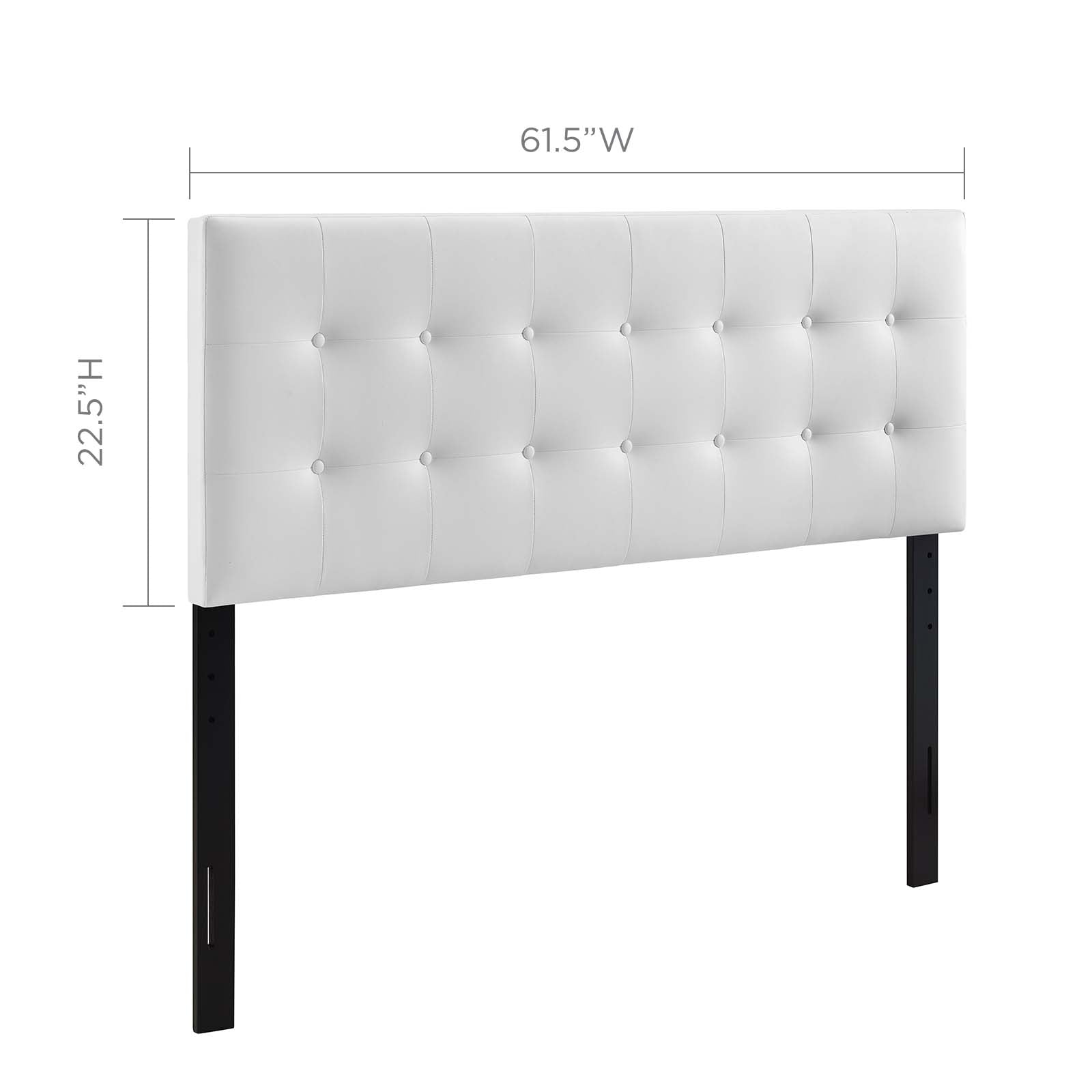 Emily Queen Upholstered Vinyl Headboard