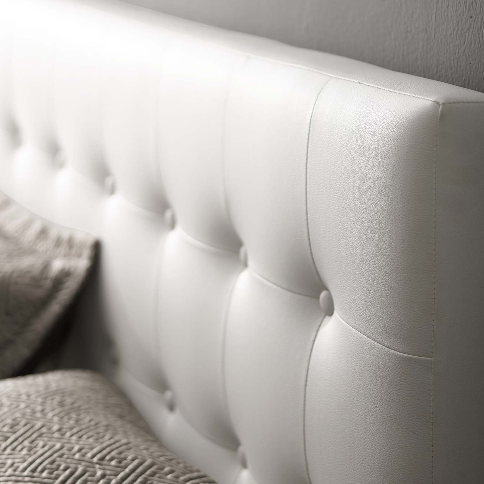 Emily King Upholstered Vinyl Headboard